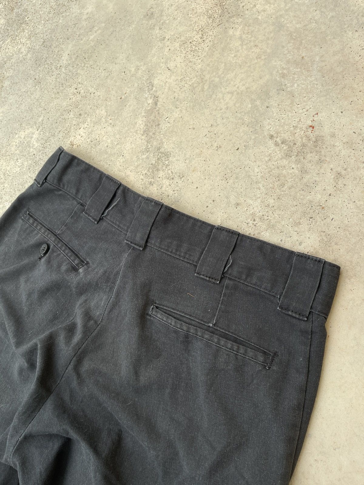 Carhartt × Dickies × Vintage Vintage Faded Distressed Dickies Black Pants Size US 33 - 7 Thumbnail