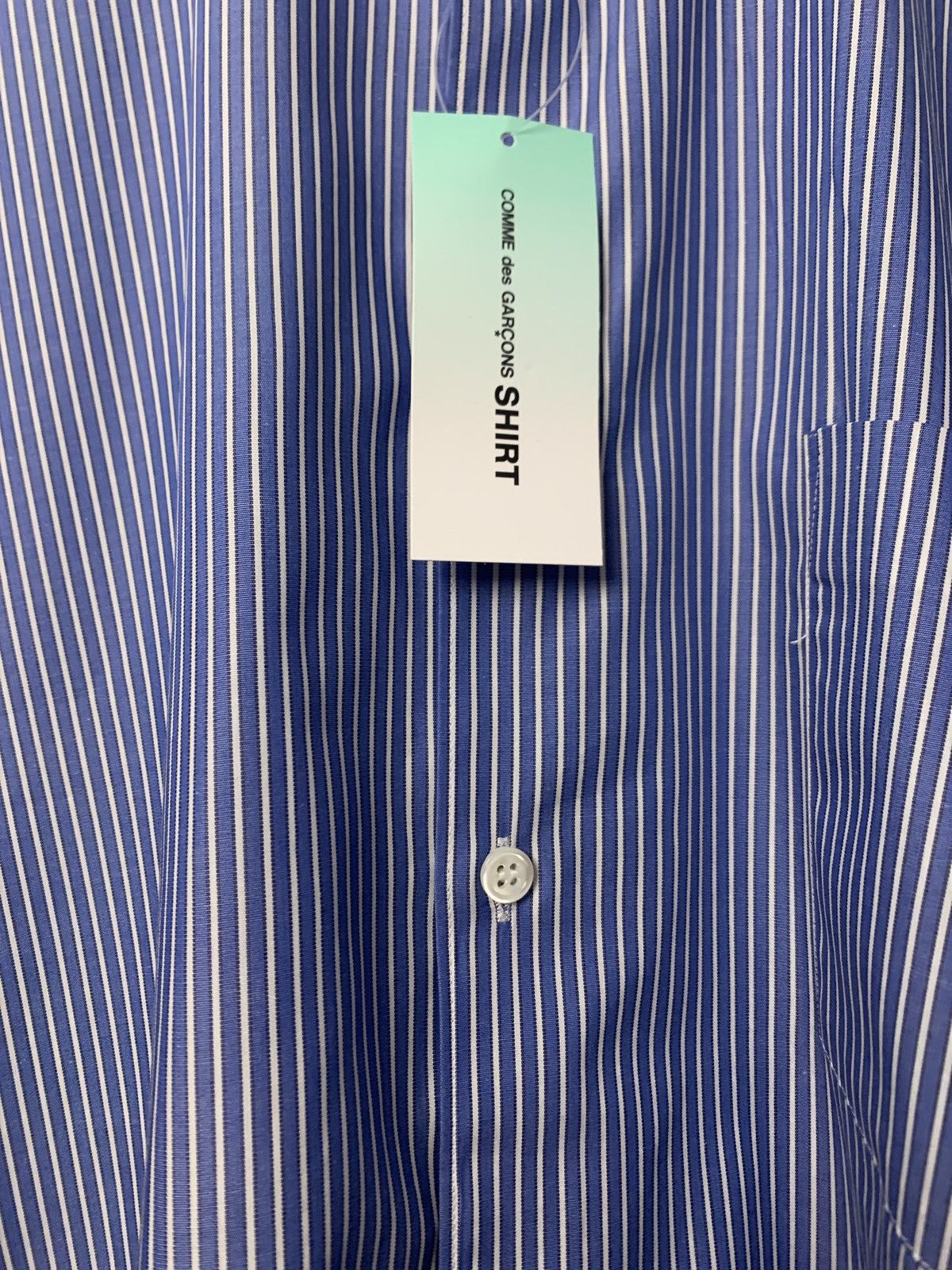 Comme des Garcons SHIRT Oversized striped shirt Size US L / EU 52-54 / 3 - 2 Thumbnail