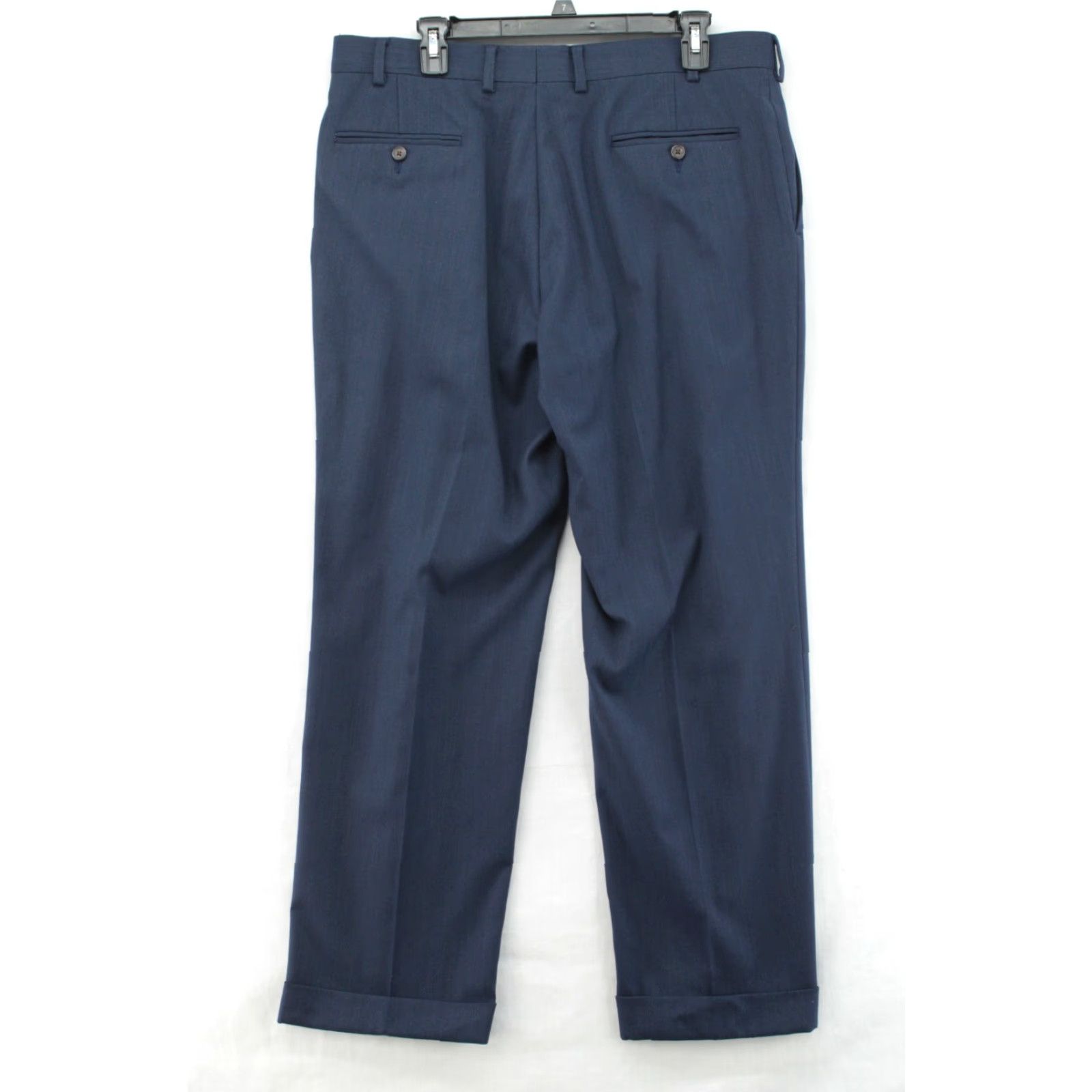 Polo Ralph Lauren Polo Ralph Lauren Dress Pants Men’s 36x30 Navy Blue Pleated Casual Friday Office Dress Pants Men 36 Navy Blue Polo Ralph Lauren Regular Straight Size US M / EU 48-50 / 2 - 4 Thumbnail