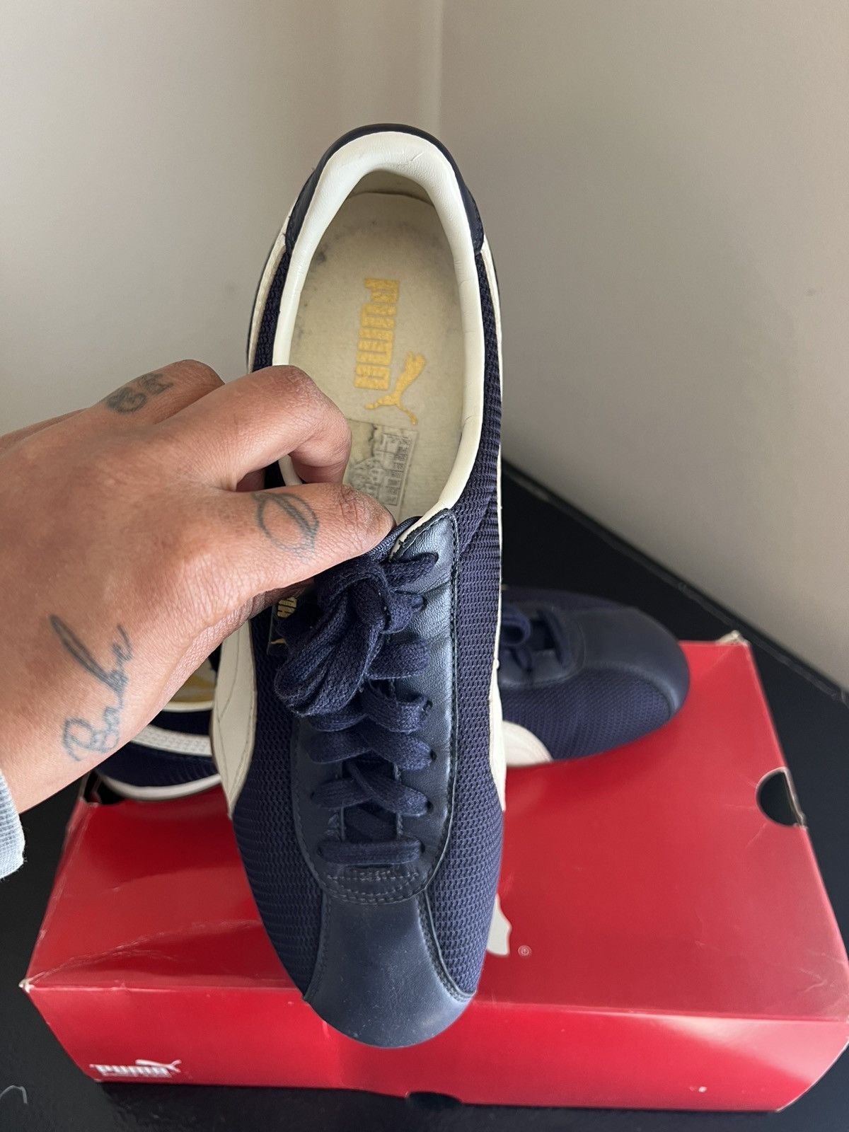 Puma Barnett Mesh and Leather Pumas Size US 9.5 / EU 42-43 - 7 Thumbnail