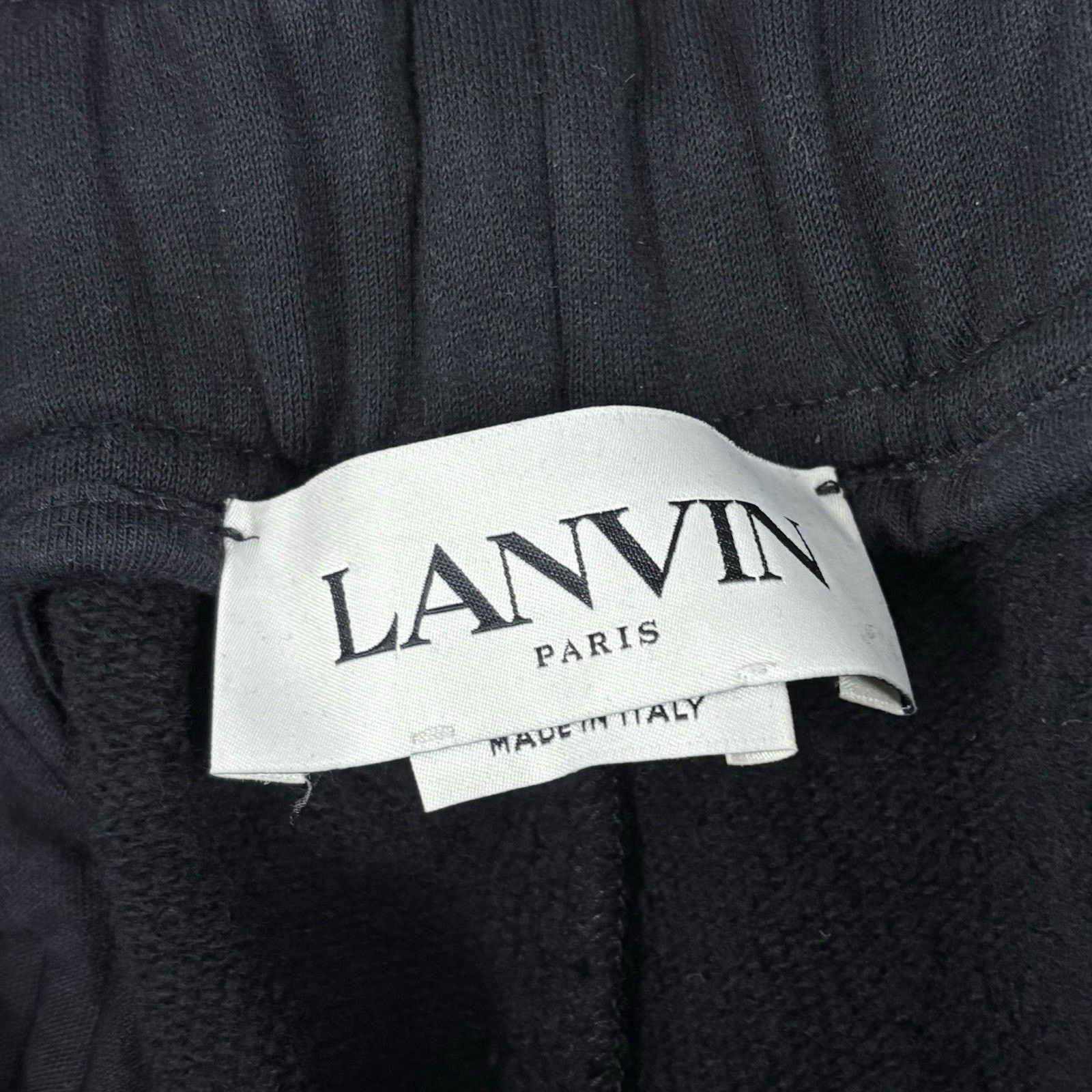 Lanvin Lanvin Curb Lace Sweatpants ' Black Multi Color ' | GREAT! Size US 33 - 11 Thumbnail