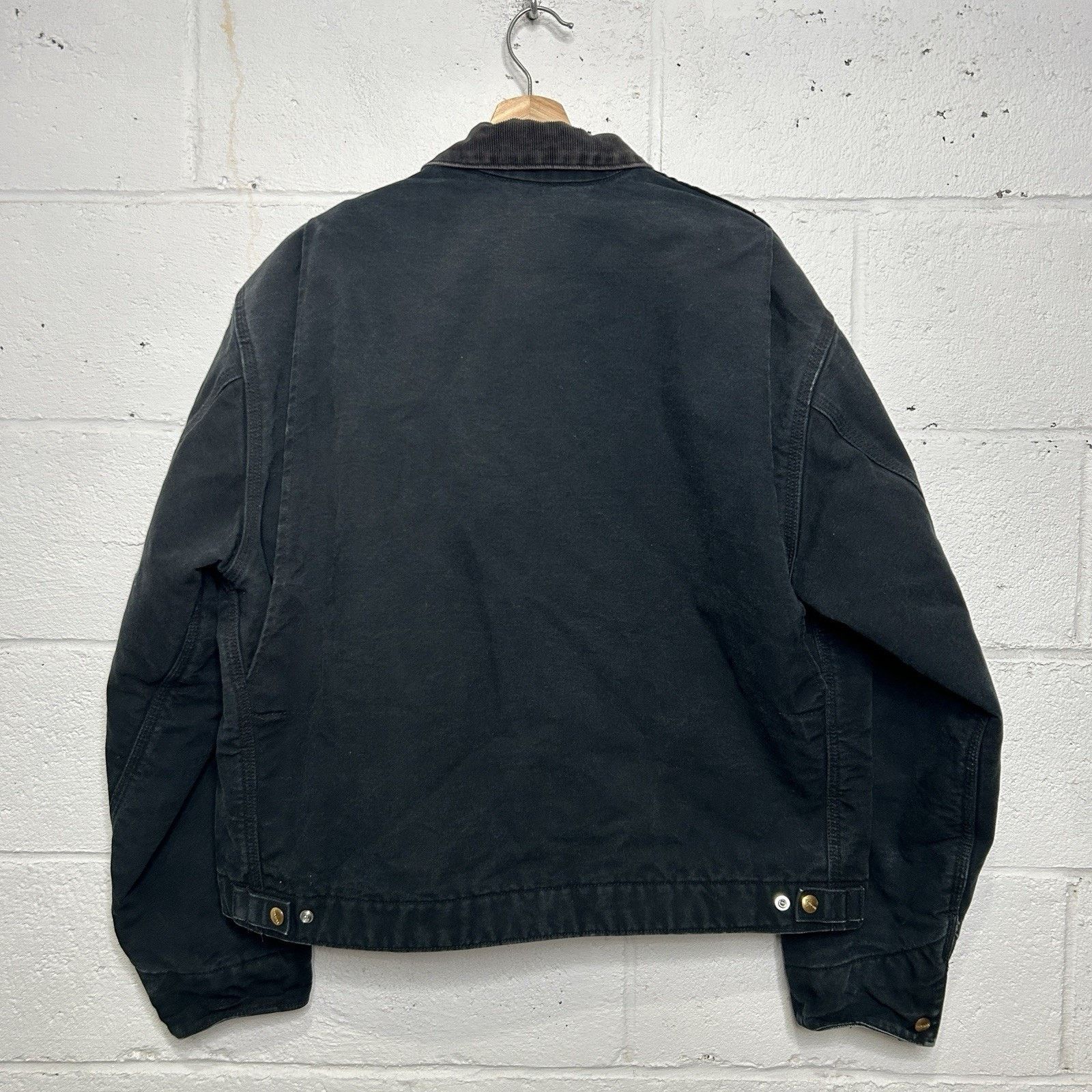 Carhartt Vintage Carhartt Blanket-Lined Detroit Jacket “Black” J01 Size US XL / EU 56 / 4 - 2 Thumbnail