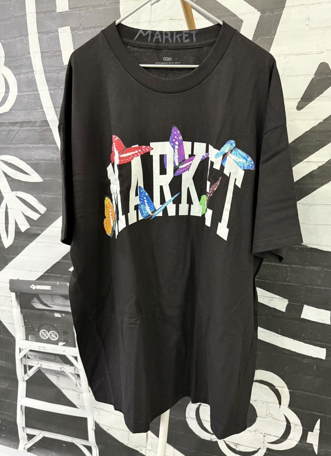 Market × Vintage 🦋 MARKET x Chinatown Market RARE Butterfly Tee XXL 2XL 🦋 Size US XXL / EU 58 / 5 - 3 Thumbnail