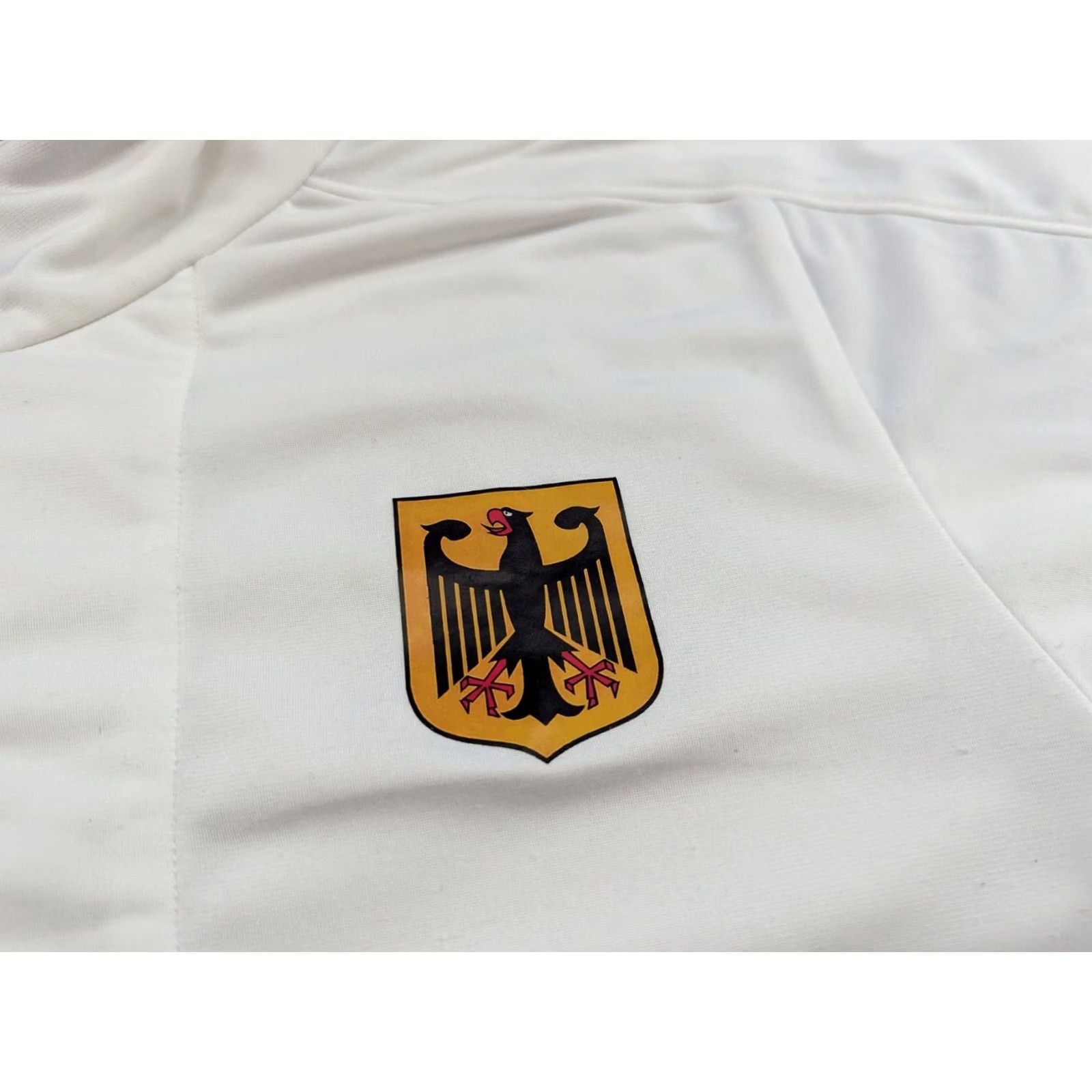 Nike Nike Track Jacket Mens XLT White Sports Coat of Arms of Germany Nike Sportswear Coat Track Jacket Size US XL / EU 56 / 4 - 7 Thumbnail