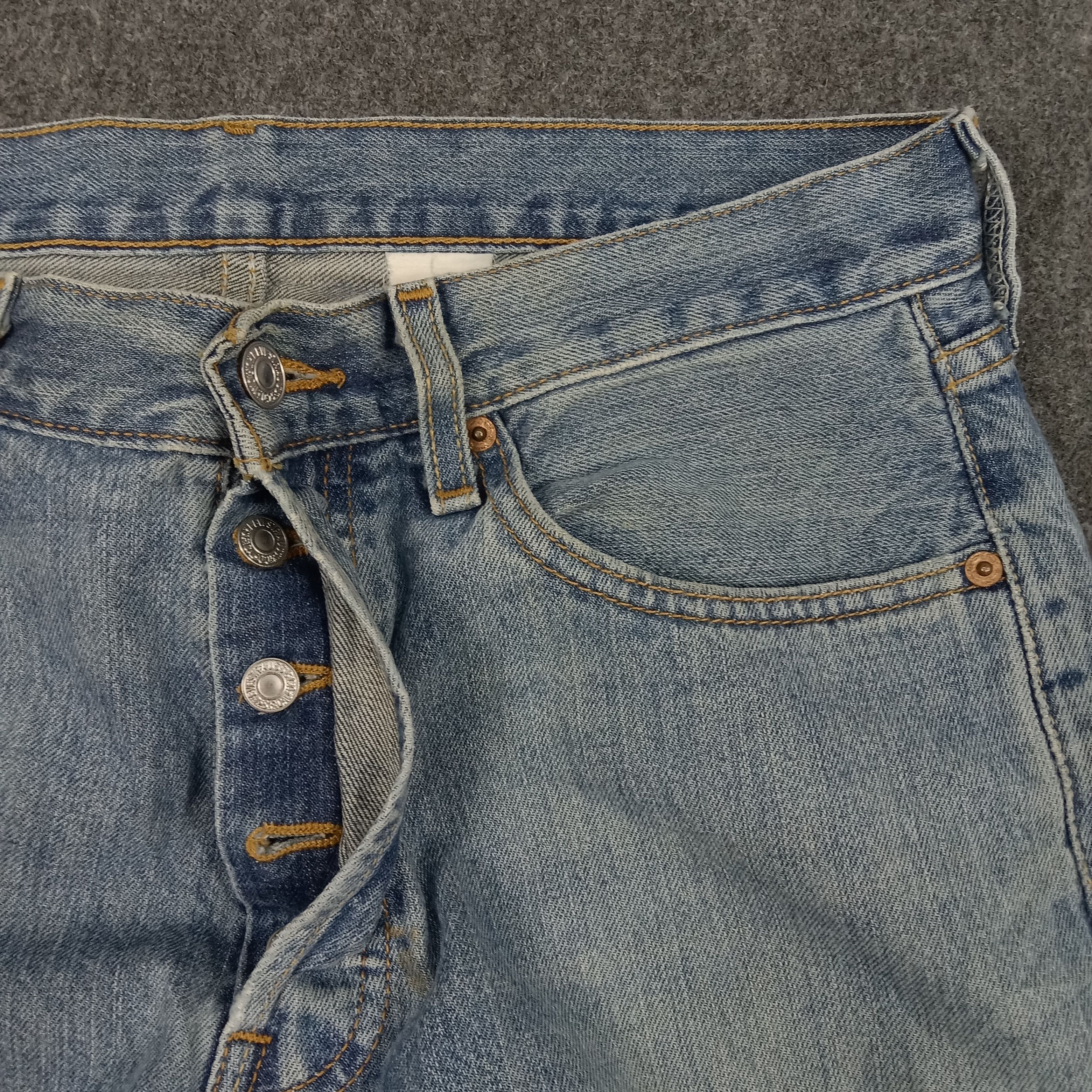 Levi's × Vintage Levi's American Style Distressed Grunge Denim Jeans Size US 32 / EU 48 - 12 Thumbnail