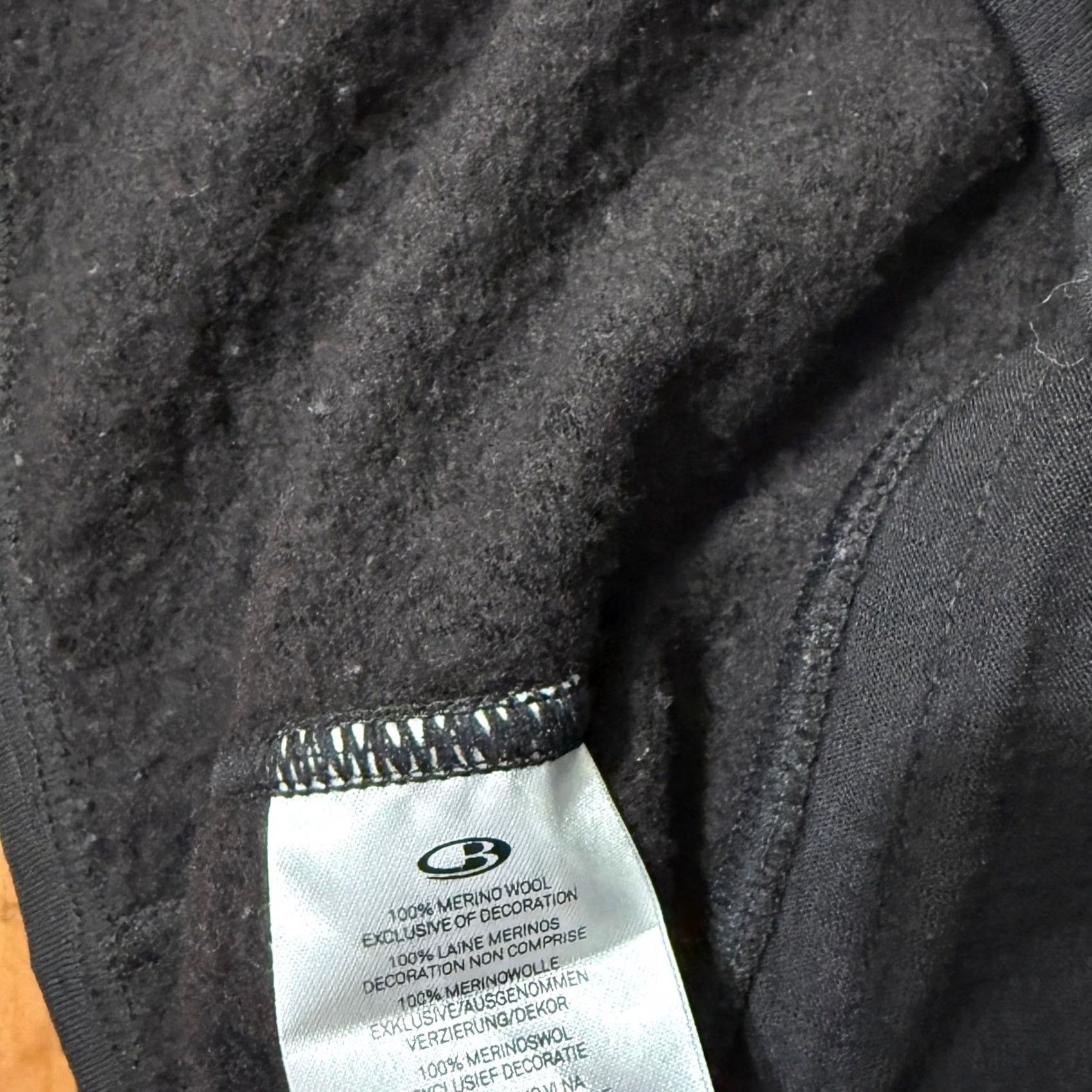 Icebreaker Icebreaker Mens Shirt Jacket M Long Sleeve Full Zip Merino Wool Classic Brown Mock Neck Logo Sweater Size US M / EU 48-50 / 2 - 5 Thumbnail