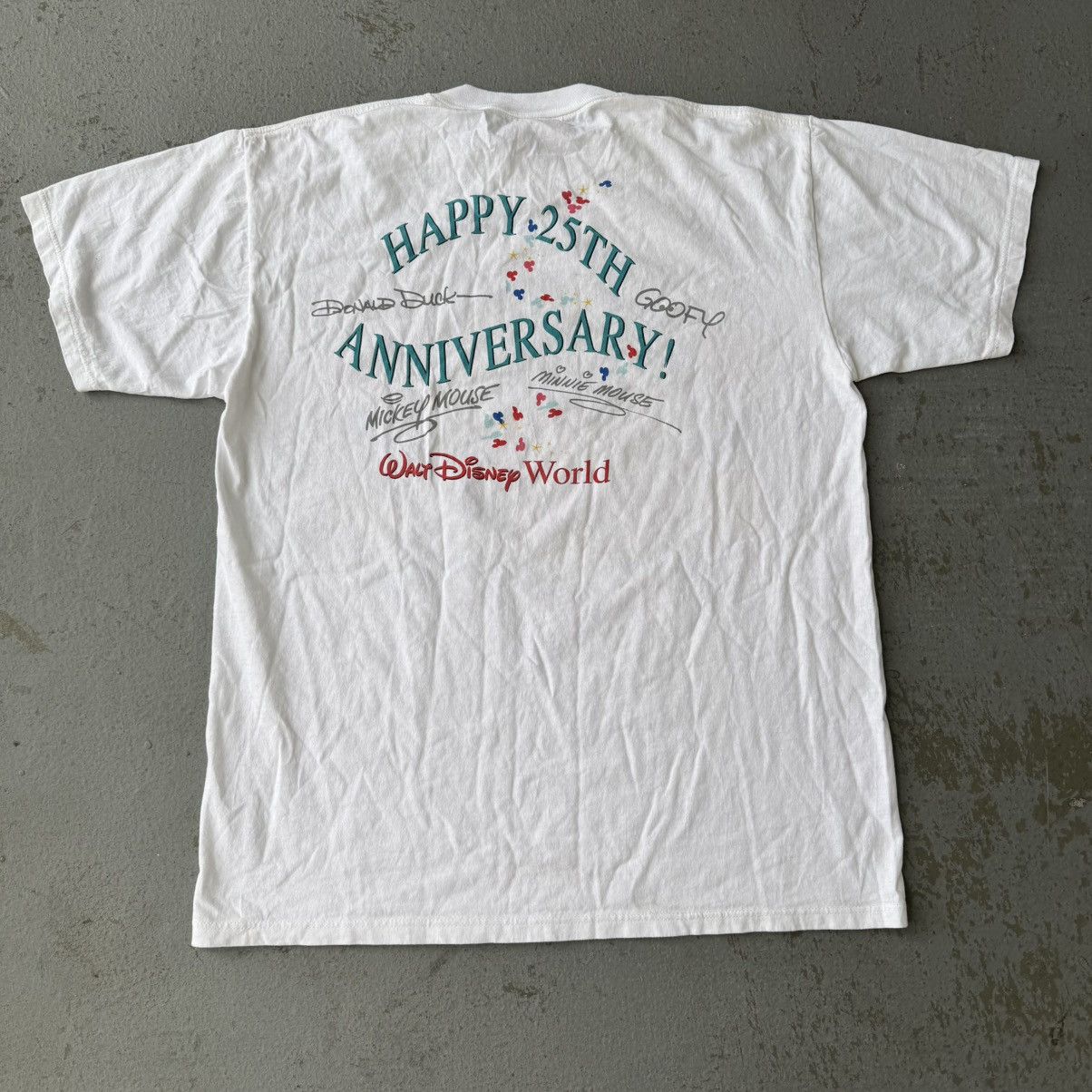 Disney Vintage 1996 Walt Disney World 25th Anniversary Castle Shirt Size US L / EU 52-54 / 3 - 4 Thumbnail