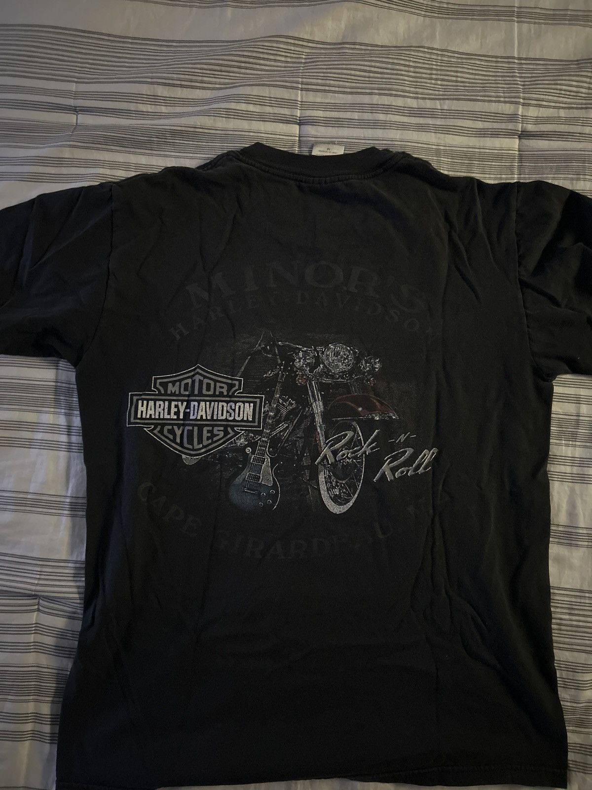 Harley Davidson × Vintage Vintage Harley Davidson “Shift Happens” Funny T Shirt Size US S / EU 44-46 / 1 - 2 Thumbnail