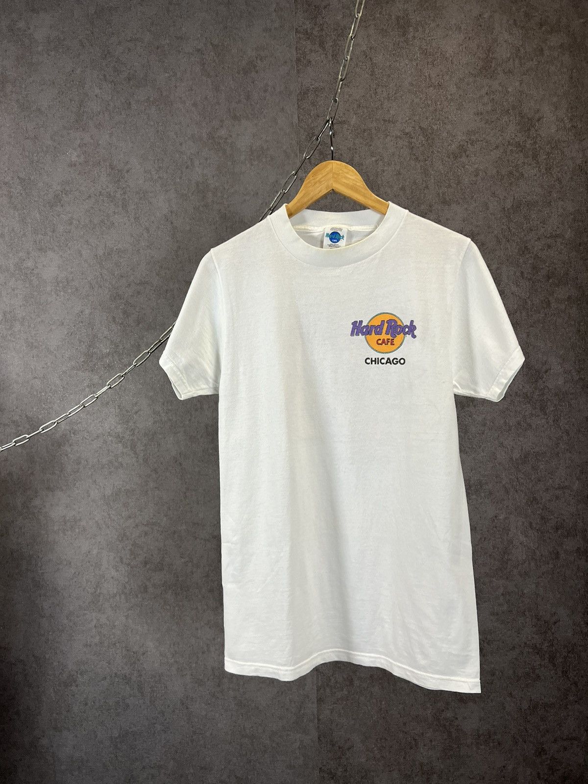 Hard Rock Cafe × Vintage Hard Rock Cafe Chicago made in USA vintage tee Size US XS / EU 42 / 0 - 1 Thumbnail