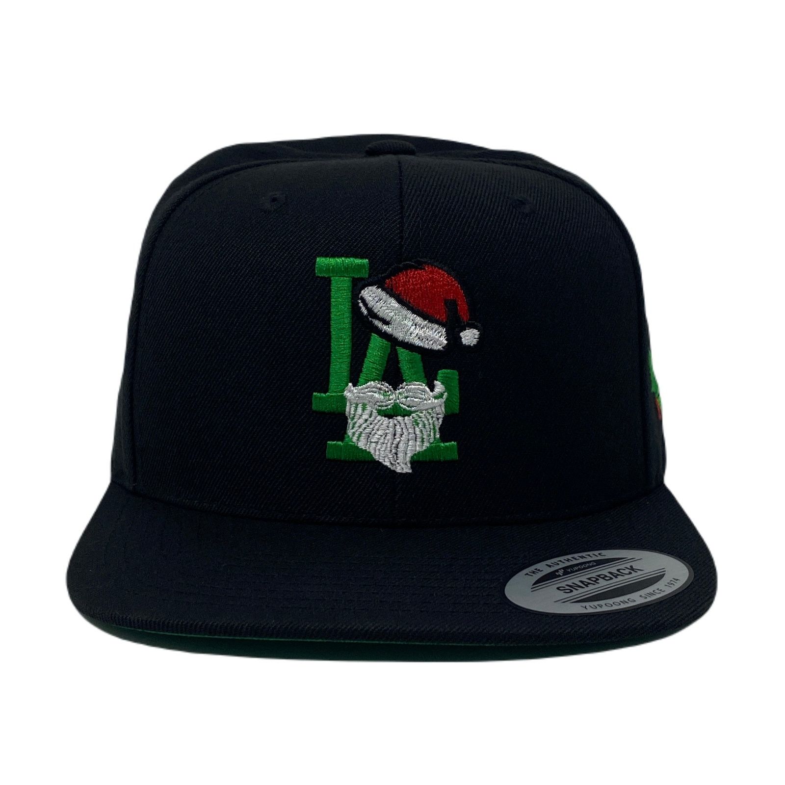 Other Los Angeles LA Santa Clause Christmas Beard Hat Snapback Hat Size ONE SIZE - 5 Thumbnail