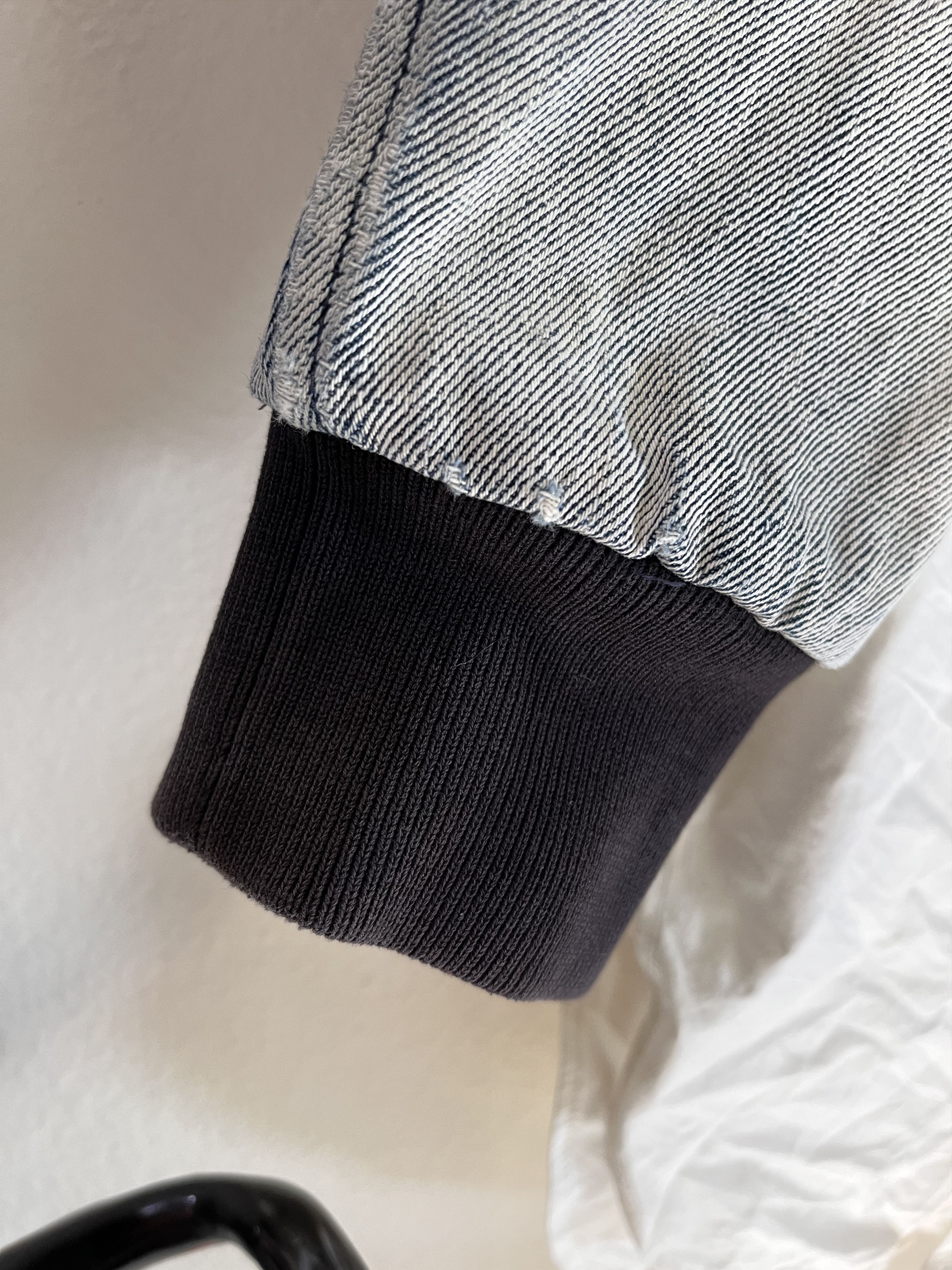 3.1 Phillip Lim 3.1 PHILLIP LIM BLEACHED DENIM BOMBER REMOVABLE POPLIN Size US S / EU 44-46 / 1 - 6 Thumbnail