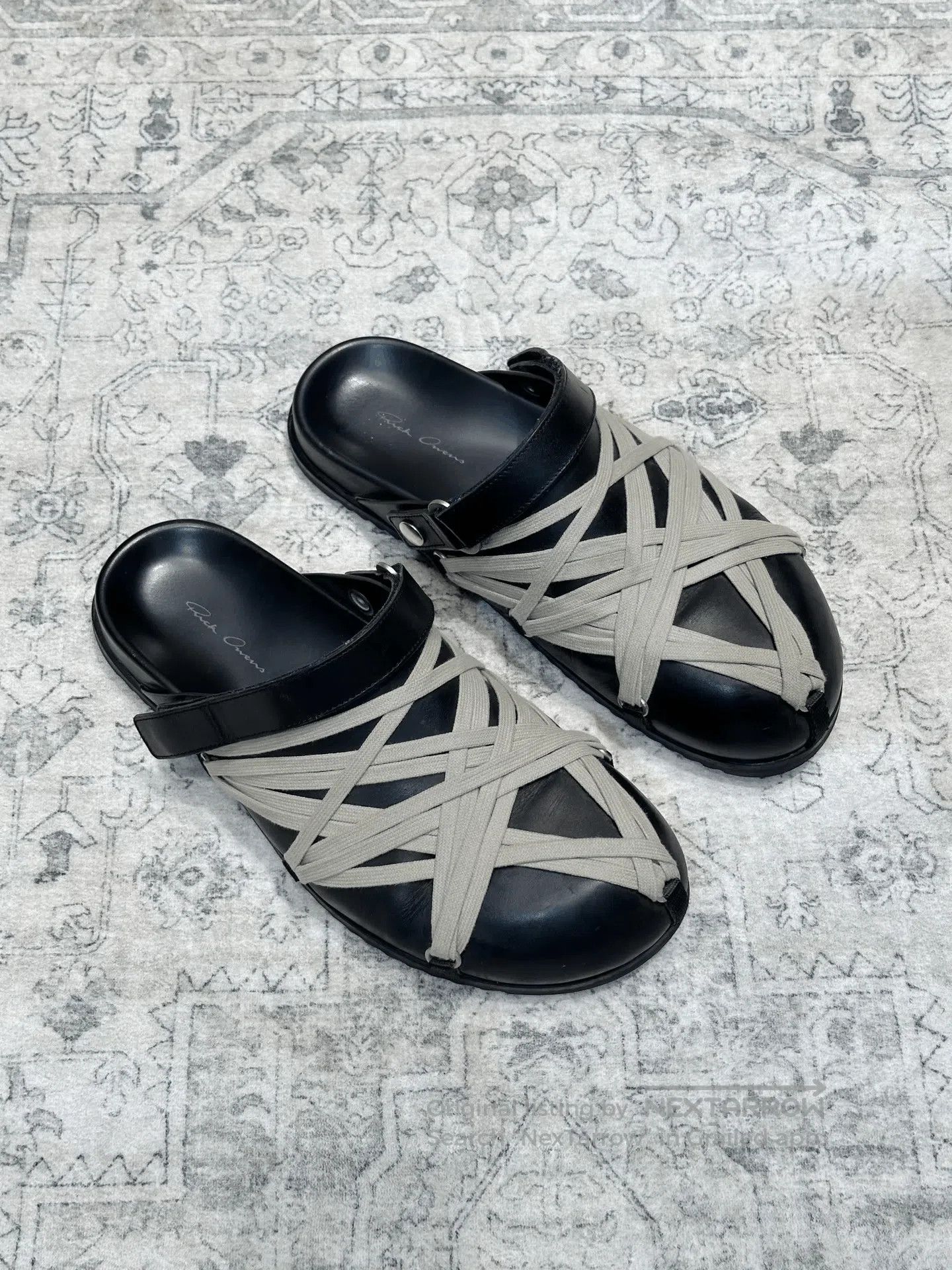 Rick Owens Rick Owens Birkenstock Leather Strap Sandals. Size US 9 / EU 42 - 2 Thumbnail