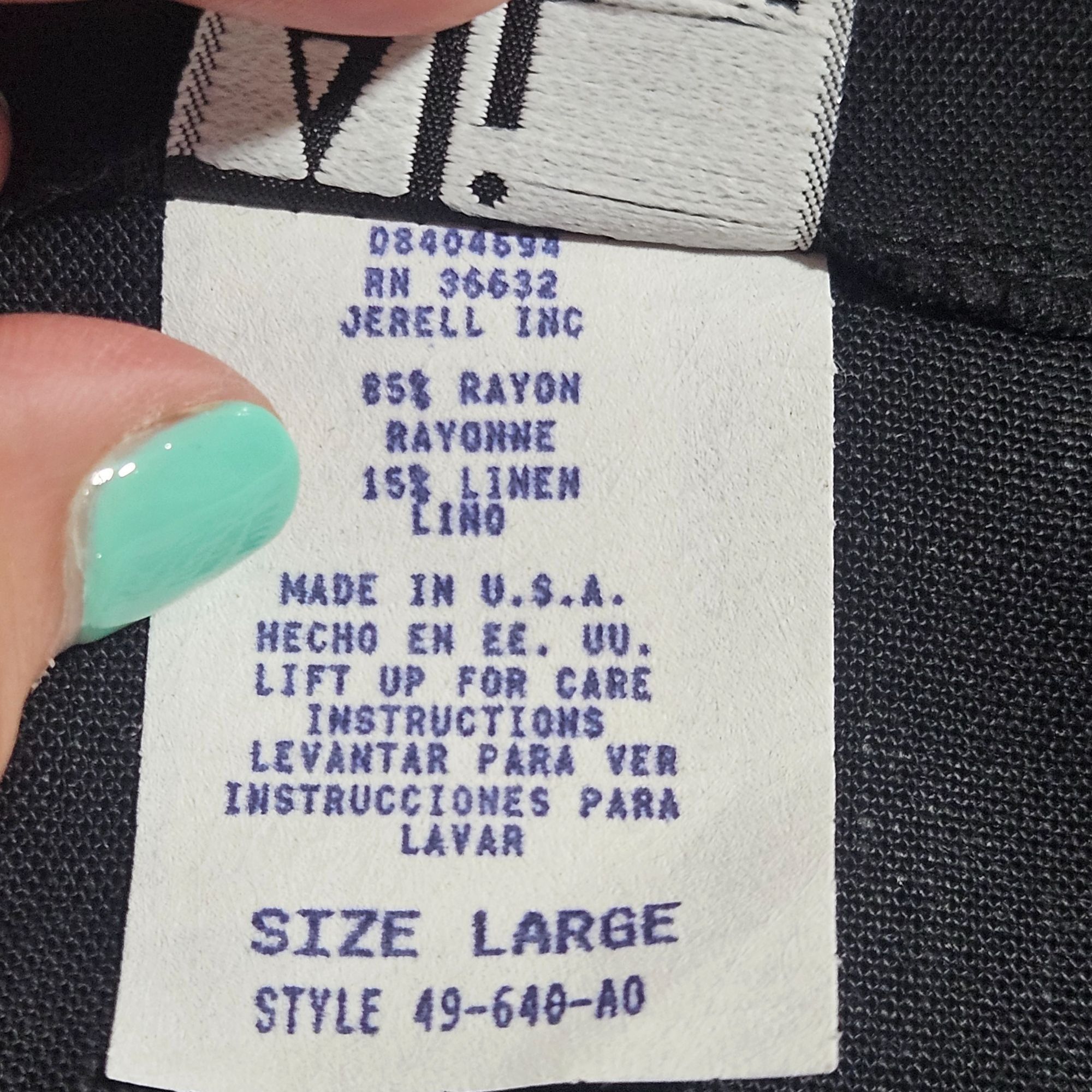 Other Ali Miles Black Sleeveless Floral Button Vest L – Artsy Gran Size L / US 10 / IT 46 - 11 Thumbnail
