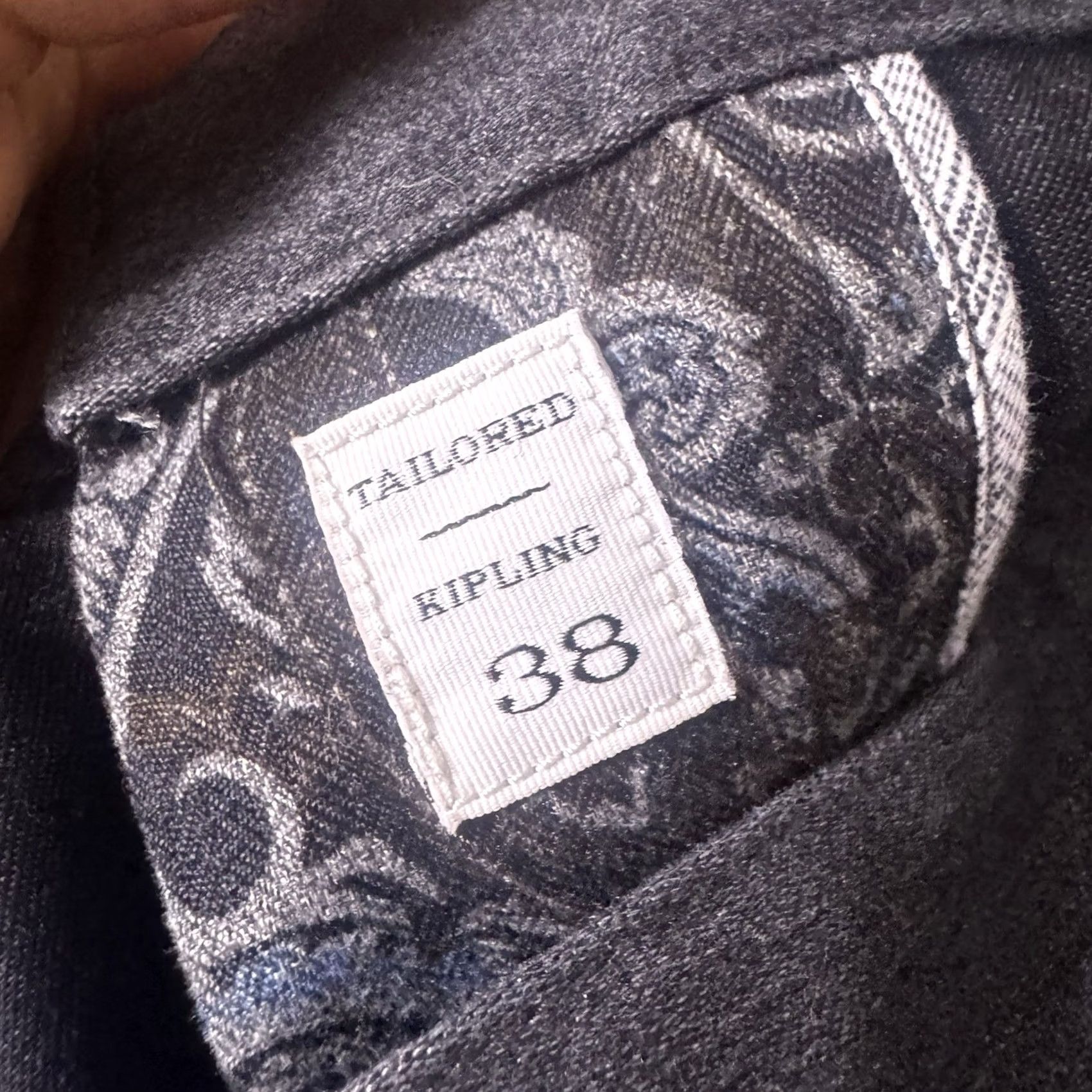 Robert Graham Robert Graham Pants Mens 38x31 Kipling Straight Tailored Fit Trouser Chino Size US 38 / EU 54 - 6 Thumbnail