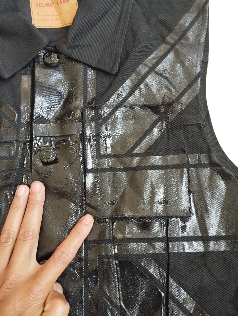 Helmut Lang Vtg🔥Archive1997 Helmut Lang Union Jack Denim Vest Jacket Size US S / EU 44-46 / 1 - 6 Thumbnail