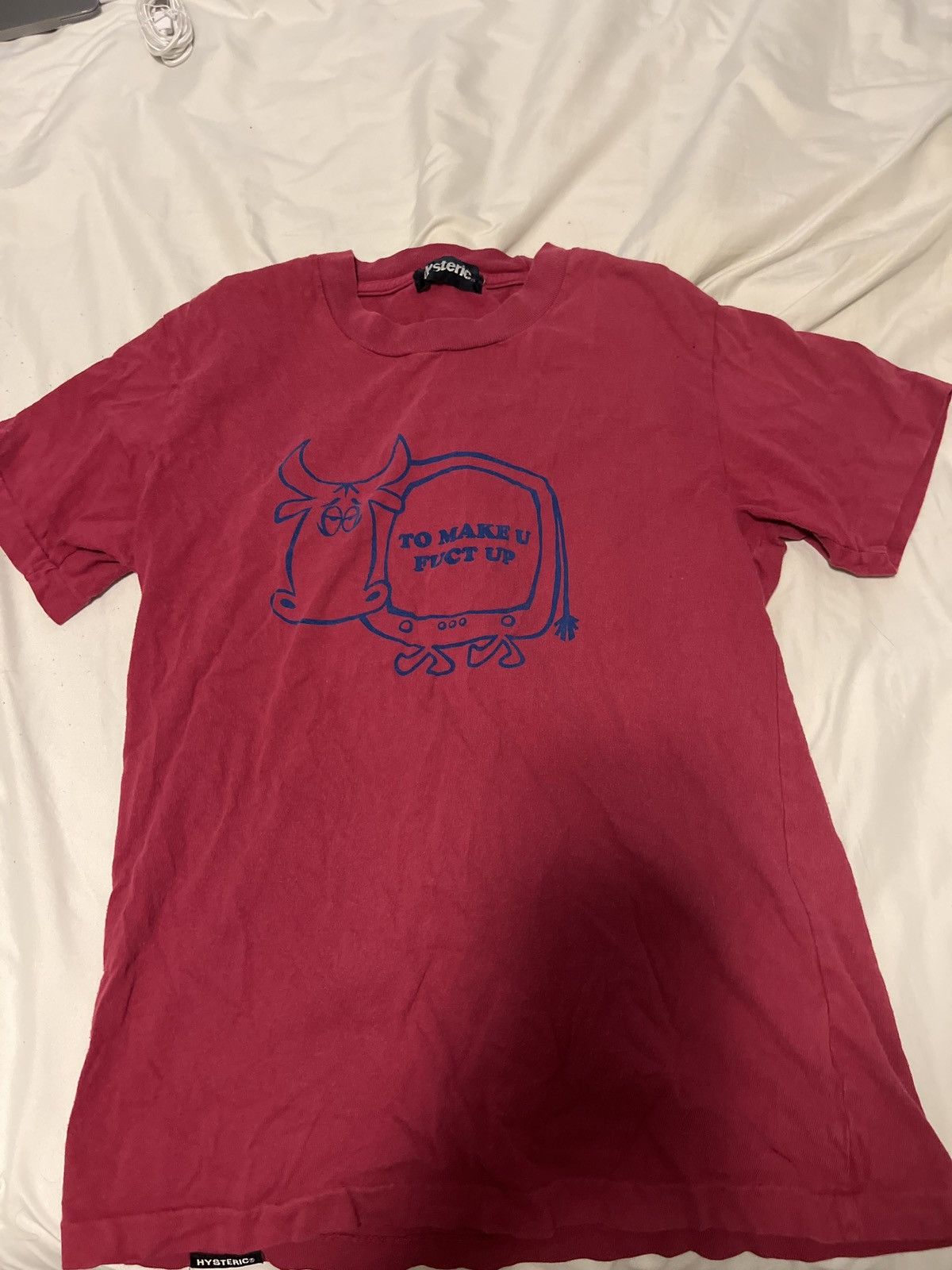 Hysteric Glamour Hysteric Glamour Tee: To Make U Fuct Up Size US S / EU 44-46 / 1 - 4 Thumbnail