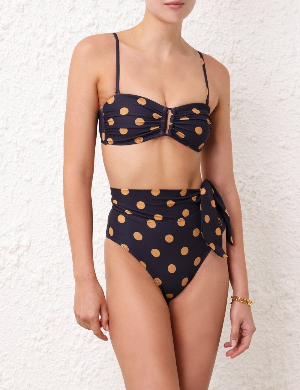 Zimmermann oc11z0725 Size: 4 / Separates Sculpt Wide Link Bra Blue Size ONE SIZE - 2 Thumbnail