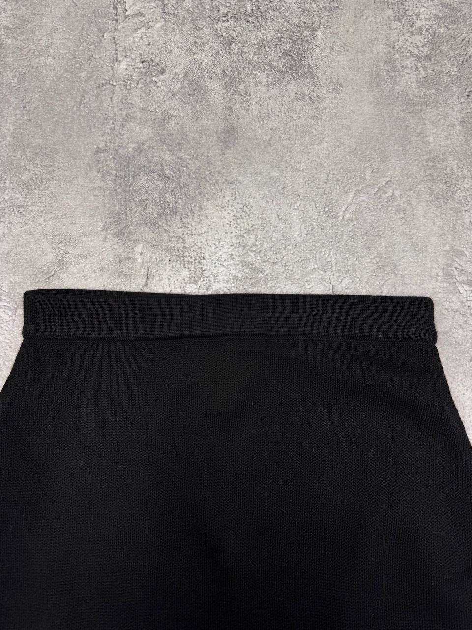 KUNA Kuna Women Baby Alpaca Skirt Black Fringe Size S Size 25" / US 0 / IT 36 - 3 Thumbnail