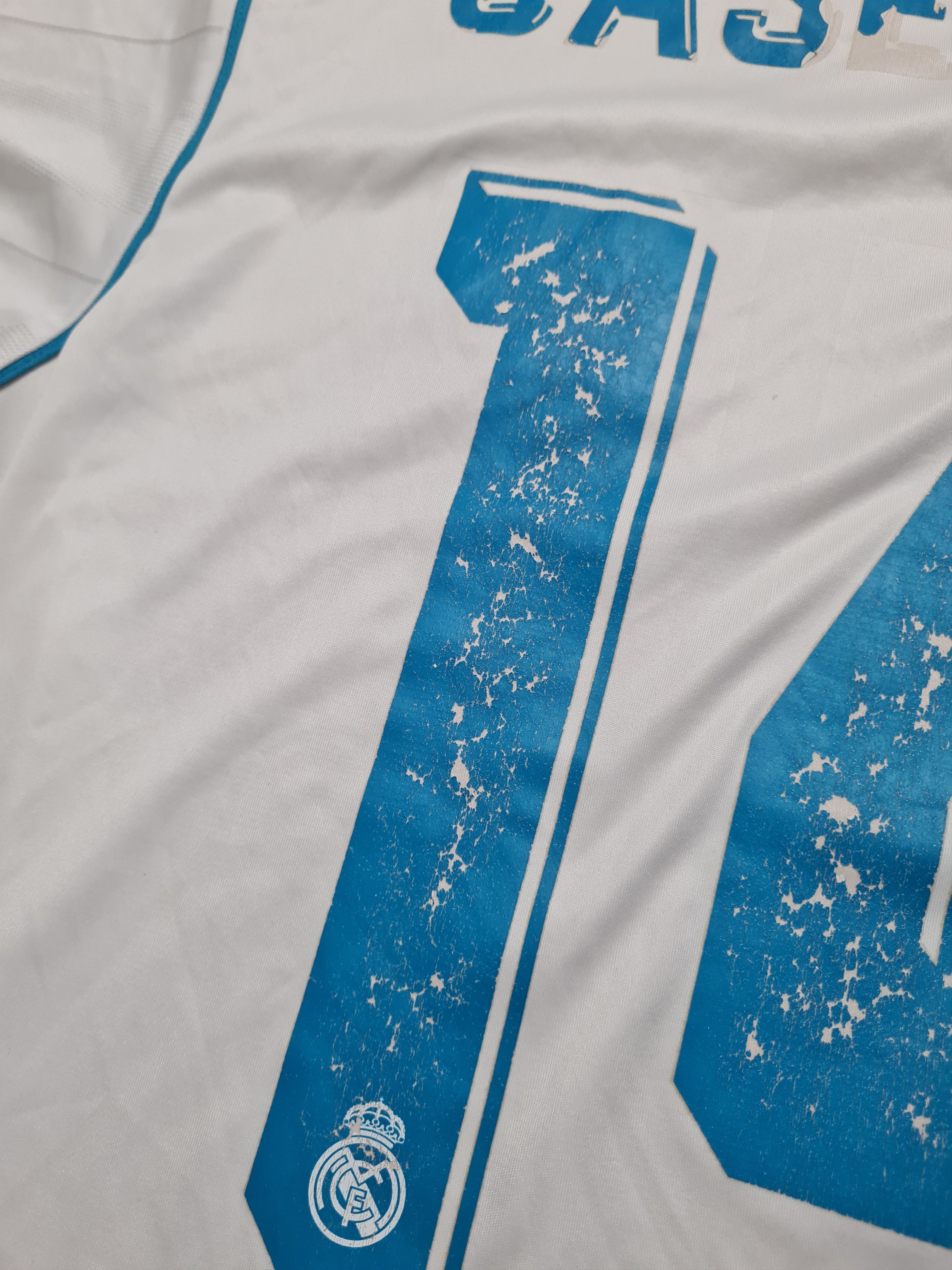 Adidas Real Madrid Adidas #14 CASEMIRO 2017/18 Home Soccer Shirt S Size US S / EU 44-46 / 1 - 21 Thumbnail