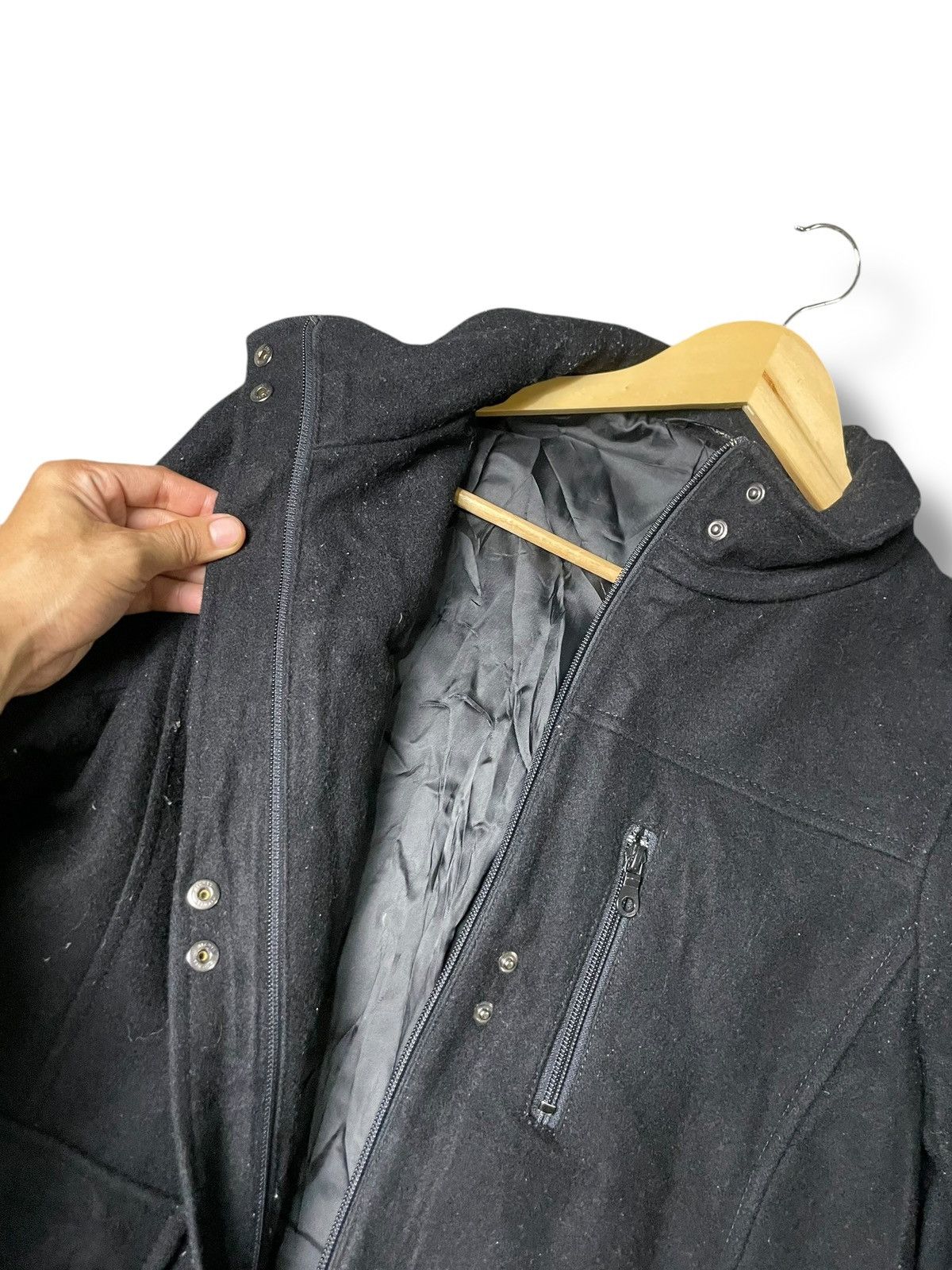 Comme Ca Ism × Japanese Brand Comme Ca Ism Multi pocket Wool Jacket (70) Size US XXS / EU 40 - 7 Thumbnail