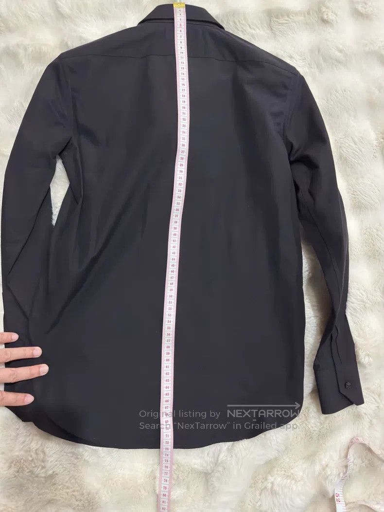 Saint Laurent Paris Saint Laurent Paris Solid Black Shirt Size XS / US 0-2 / IT 36-38 - 7 Thumbnail