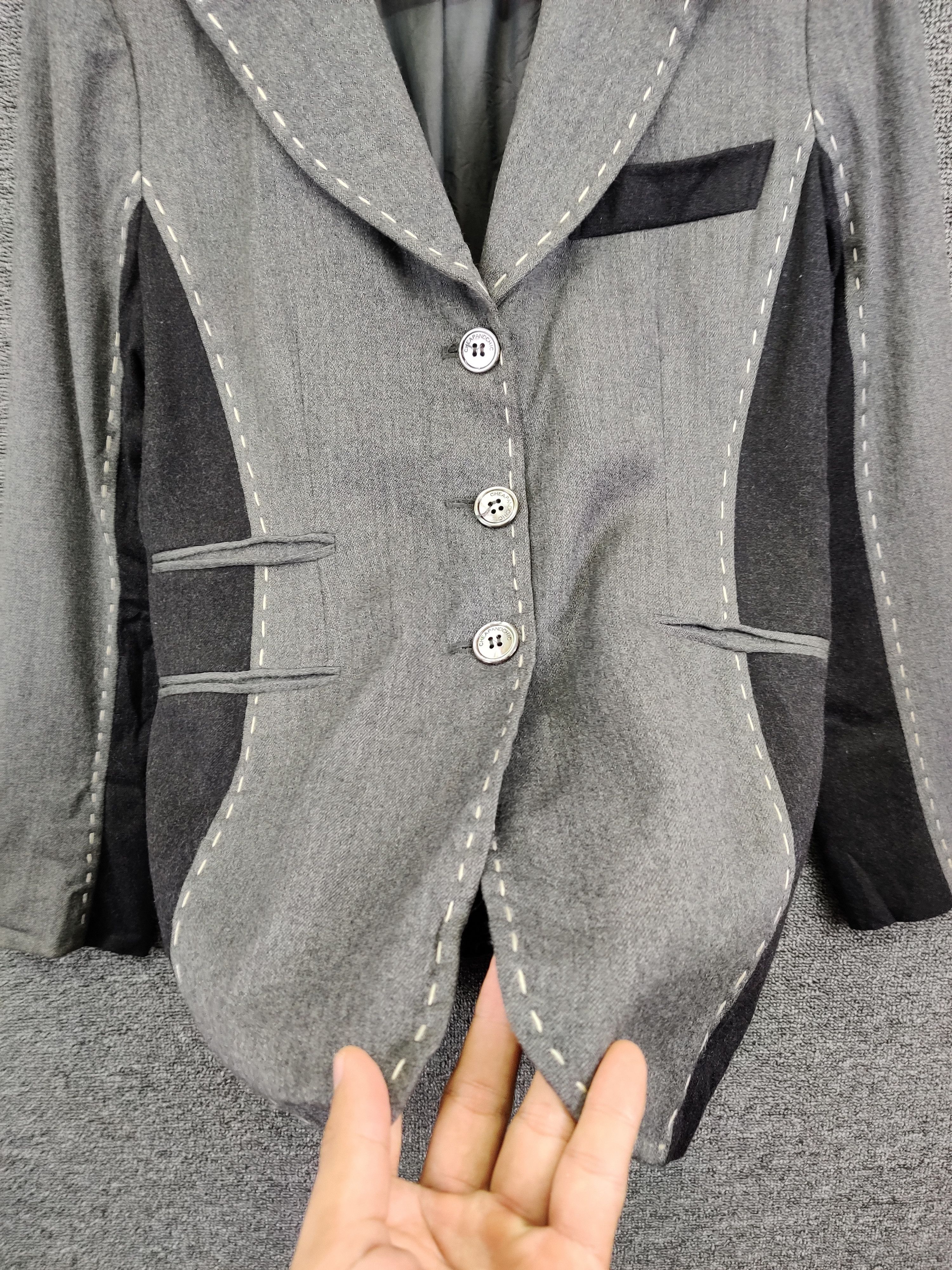 Moschino Vintage Moschino Cheap & Chic Wool Blazer Size US S / EU 44-46 / 1 - 8 Thumbnail