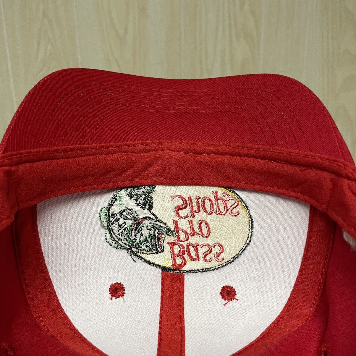 Bass Pro Shops Bass Pro Shops Club Launch 2018 Red Embroidered Hat Size ONE SIZE - 9 Thumbnail