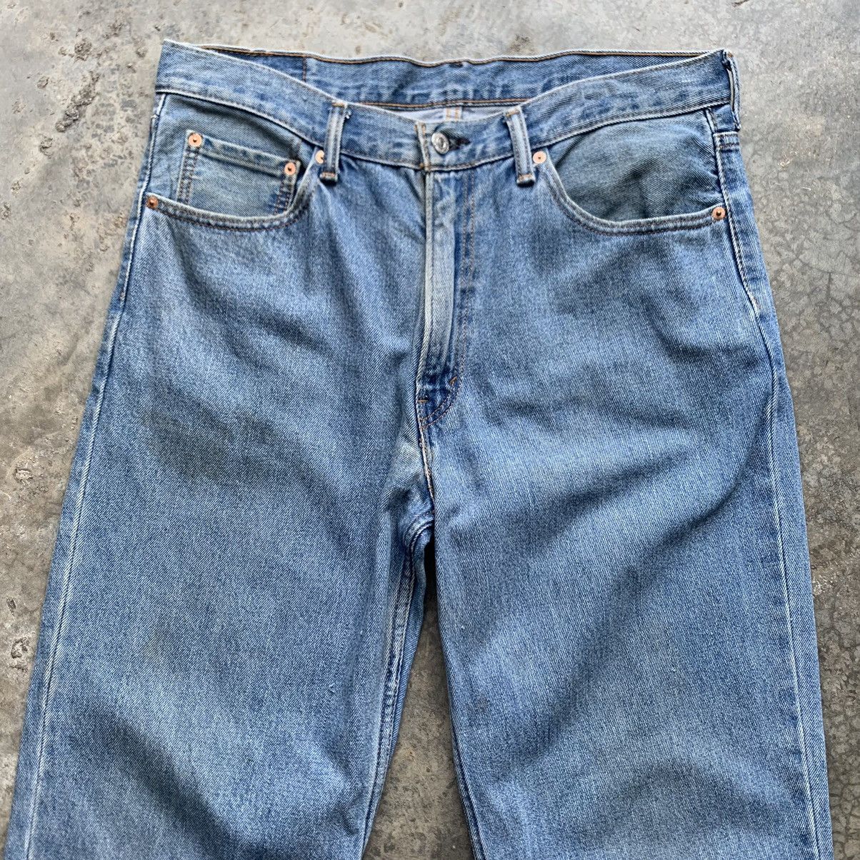 Levi's Vintage Levis 550 Relaxed Fit Denim Jeans Size 36x30 Size US 36 / EU 52 - 3 Thumbnail