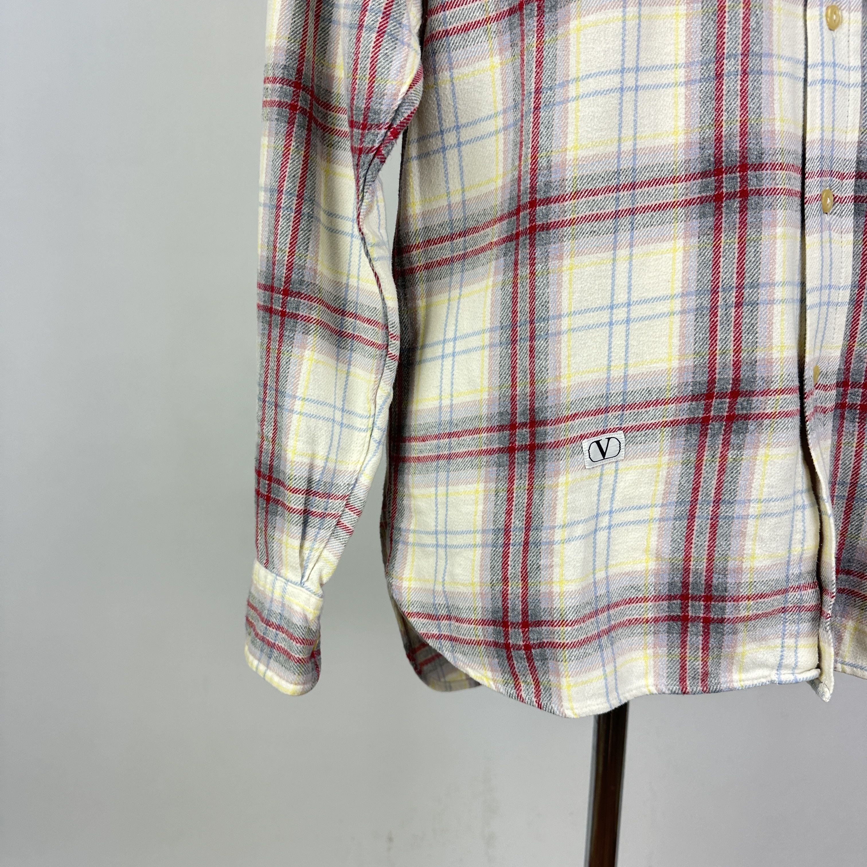 Valentino Camicia VALENTINO Flanella A Quadri – M Size US M / EU 48-50 / 2 - 8 Thumbnail