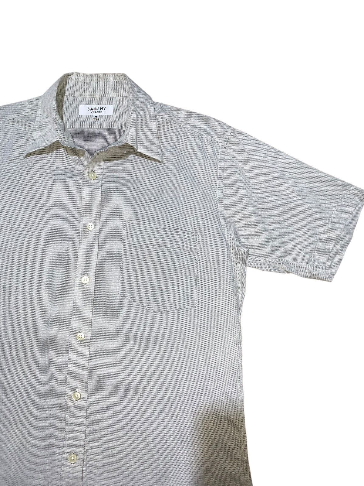 Yohji Yamamoto Y’saccs Sacsny polka dot textured shirt by yohji yamamoto Size US M / EU 48-50 / 2 - 2 Thumbnail