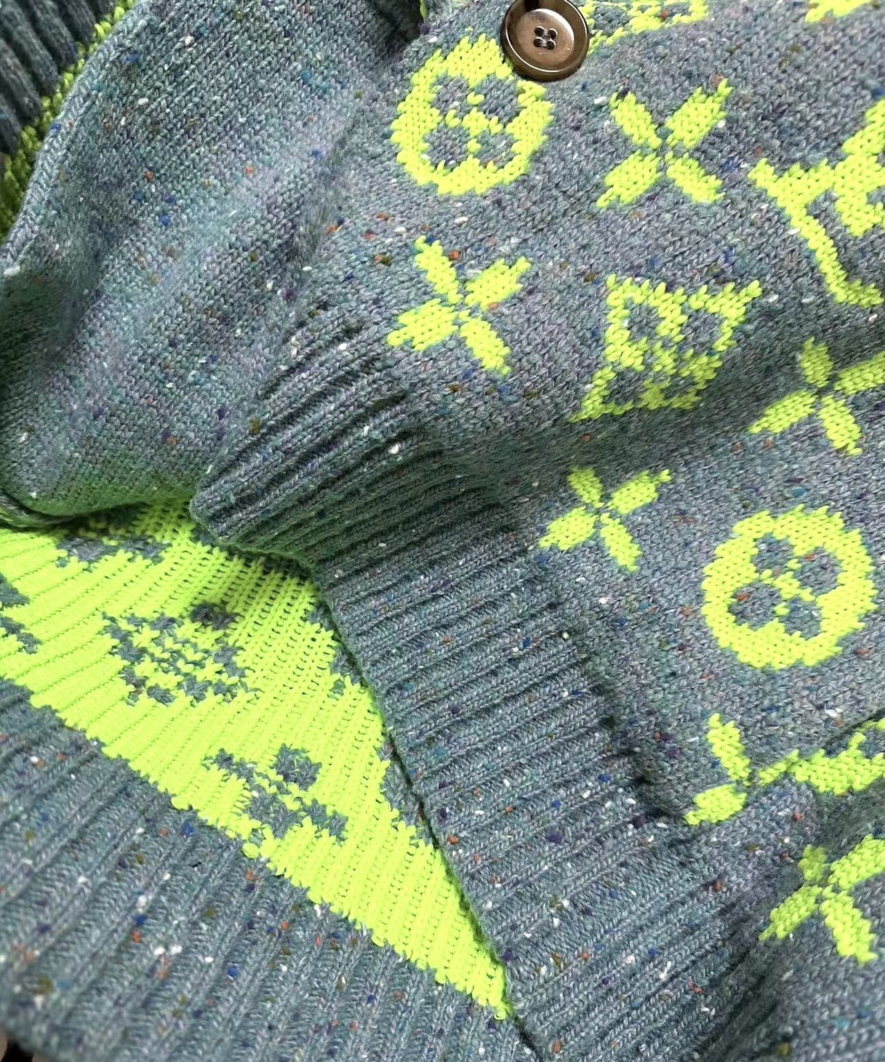 Louis Vuitton Louis Vuitton x Virgil Abloh M Monogram Cardigan Jacket Size US M / EU 48-50 / 2 - 3 Thumbnail