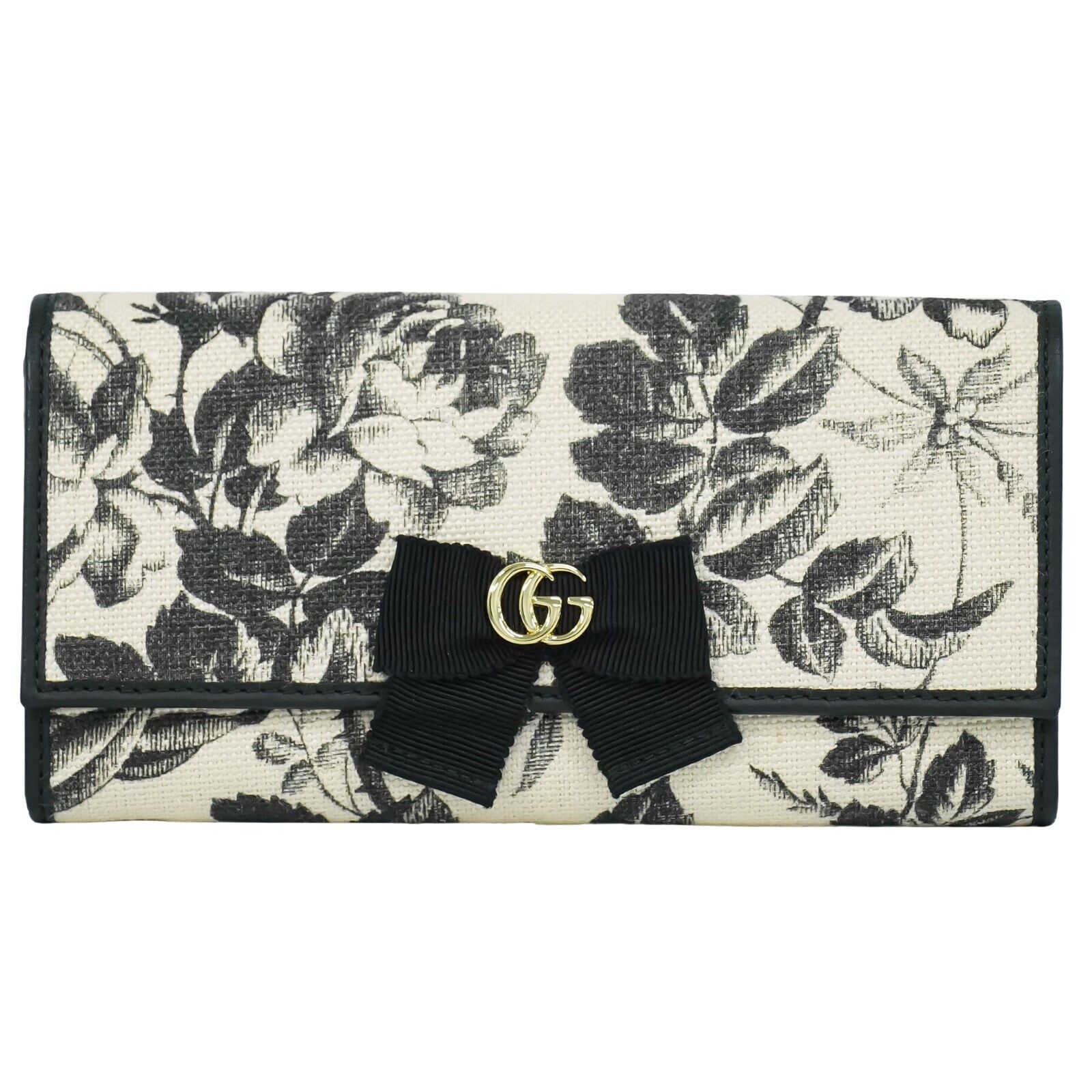 Gucci Ribbon Multicolour Canvas Wallet (Pre-Owned) Size ONE SIZE - 1 Thumbnail