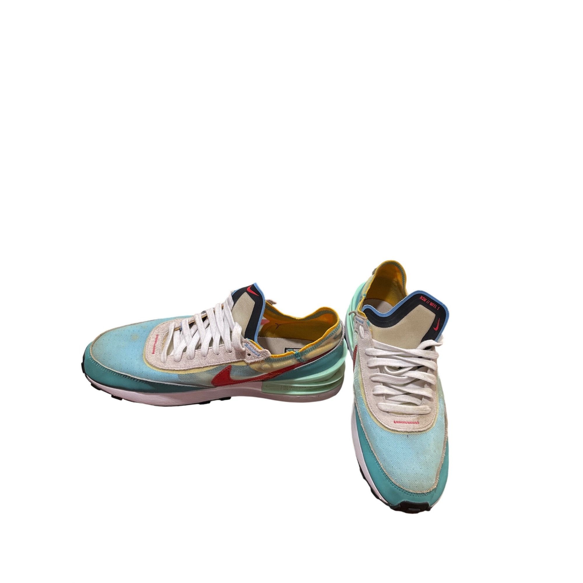 Nike Nike Waffle 1 Multi Easter University Red men low top sneake Size US 12 / EU 45 - 2 Thumbnail