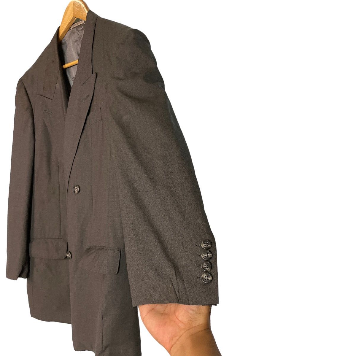 Givenchy 🔥LAST PRICE🔥 Givenchy Double Breasted 2009 Blazer Size 42R - 9 Thumbnail