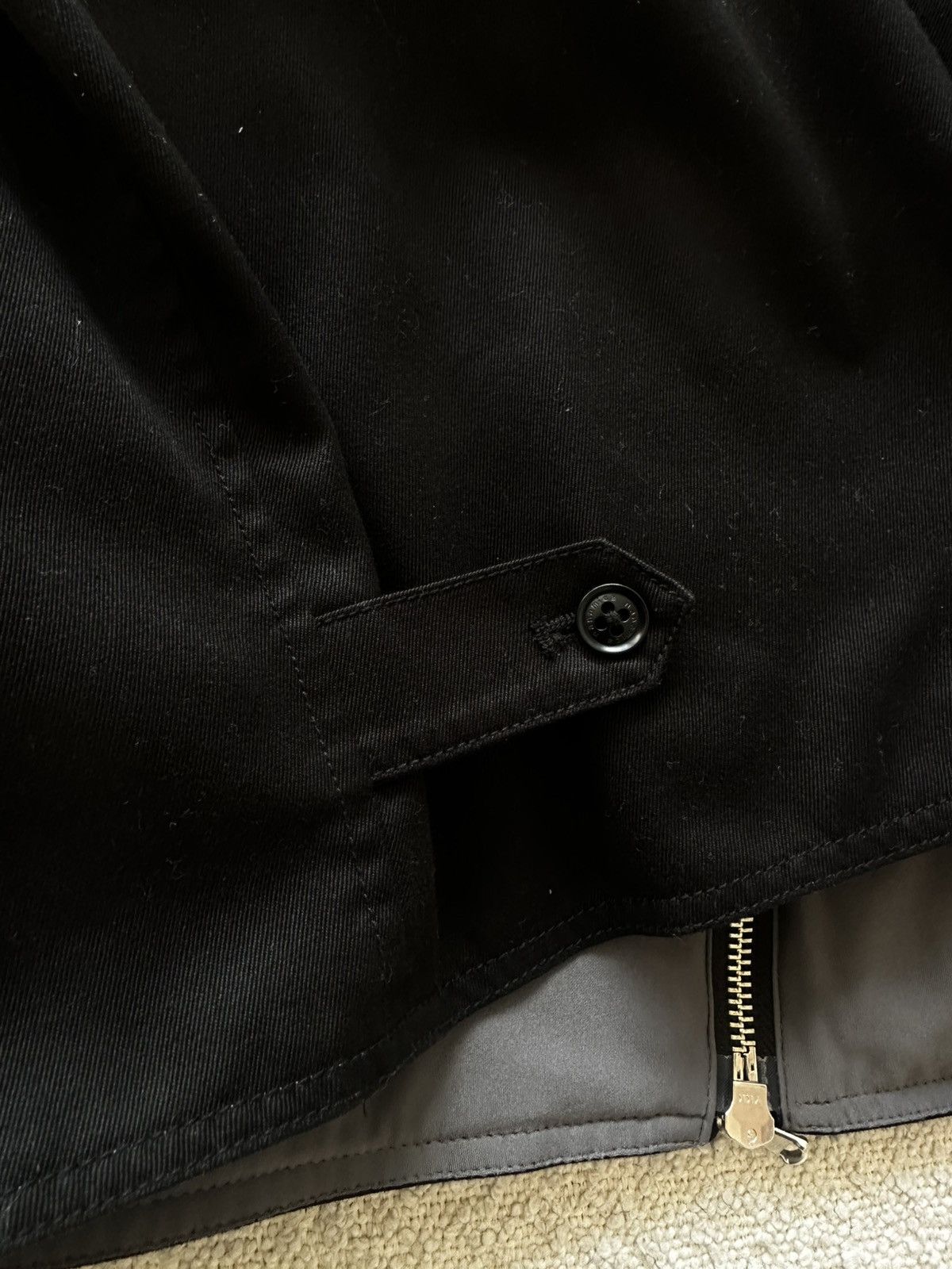 Nanamica Nanamica GORE-TEX INFINIUM Chino Crew Jacket - Black XL Size US XL / EU 56 / 4 - 13 Thumbnail