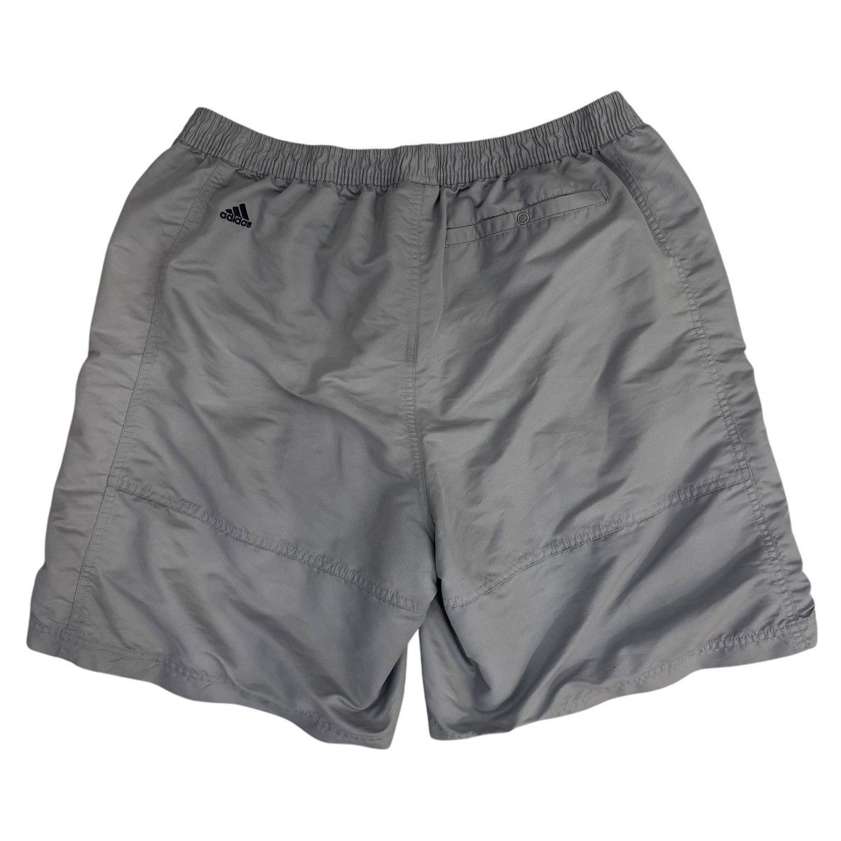 Adidas Adidas Vintage Shorts Men's Size XL Grey Elastic Waist 90s Size US 40 / EU 56 - 2 Thumbnail