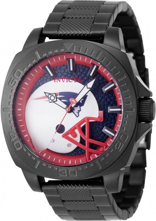 Invicta × NFL NFL New England Patriots Quartz Men's Watch Size ONE SIZE - 1 Thumbnail