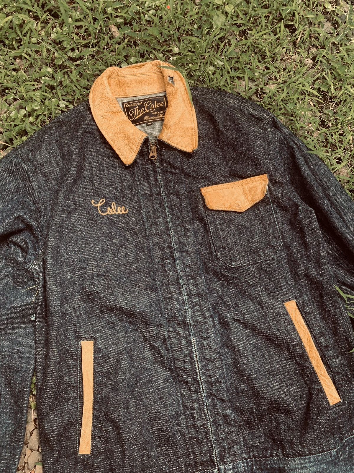 Japanese Brand Vintage Calee Denim Jacket Size US M / EU 48-50 / 2 - 2 Thumbnail