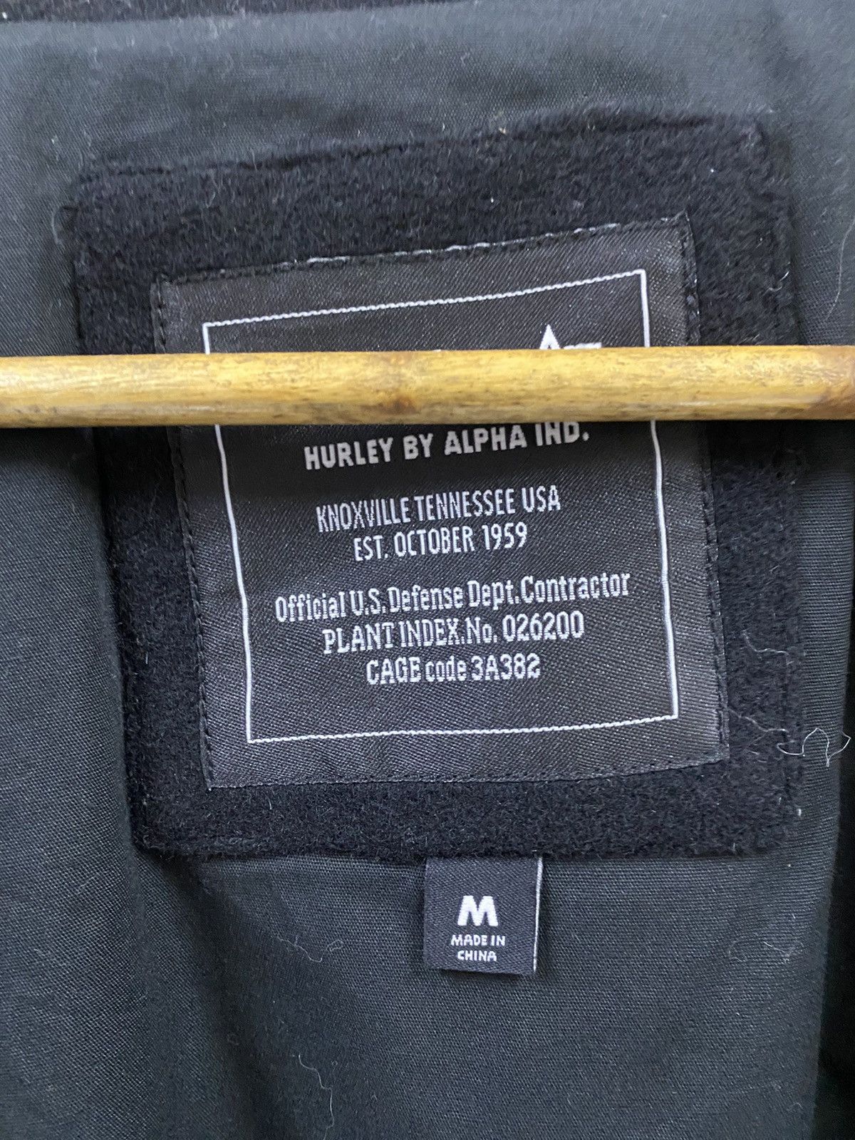 Alpha Industries Hurley X By Alpha Industries 65 Wool Military Cargo Jacket Size US M / EU 48-50 / 2 - 13 Thumbnail