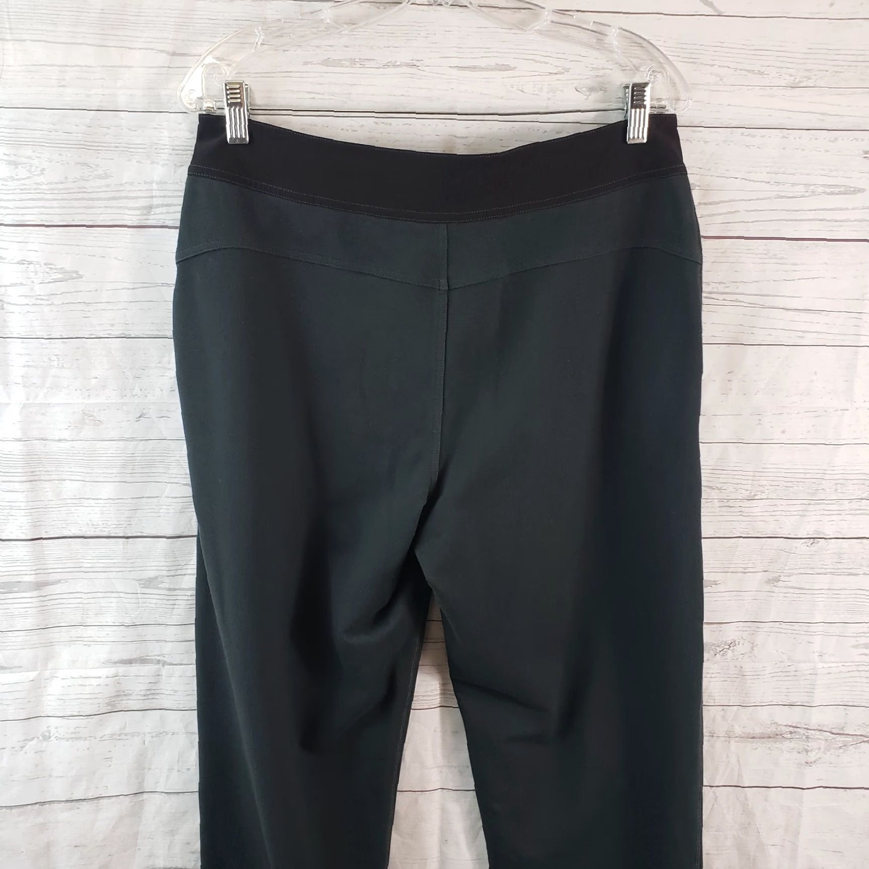 Toad&Co Toad&Co Womens Knit Twill Jogger Sz Medium Black Organic Cotton High Rise Size 32" / US 10 / IT 46 - 4 Thumbnail