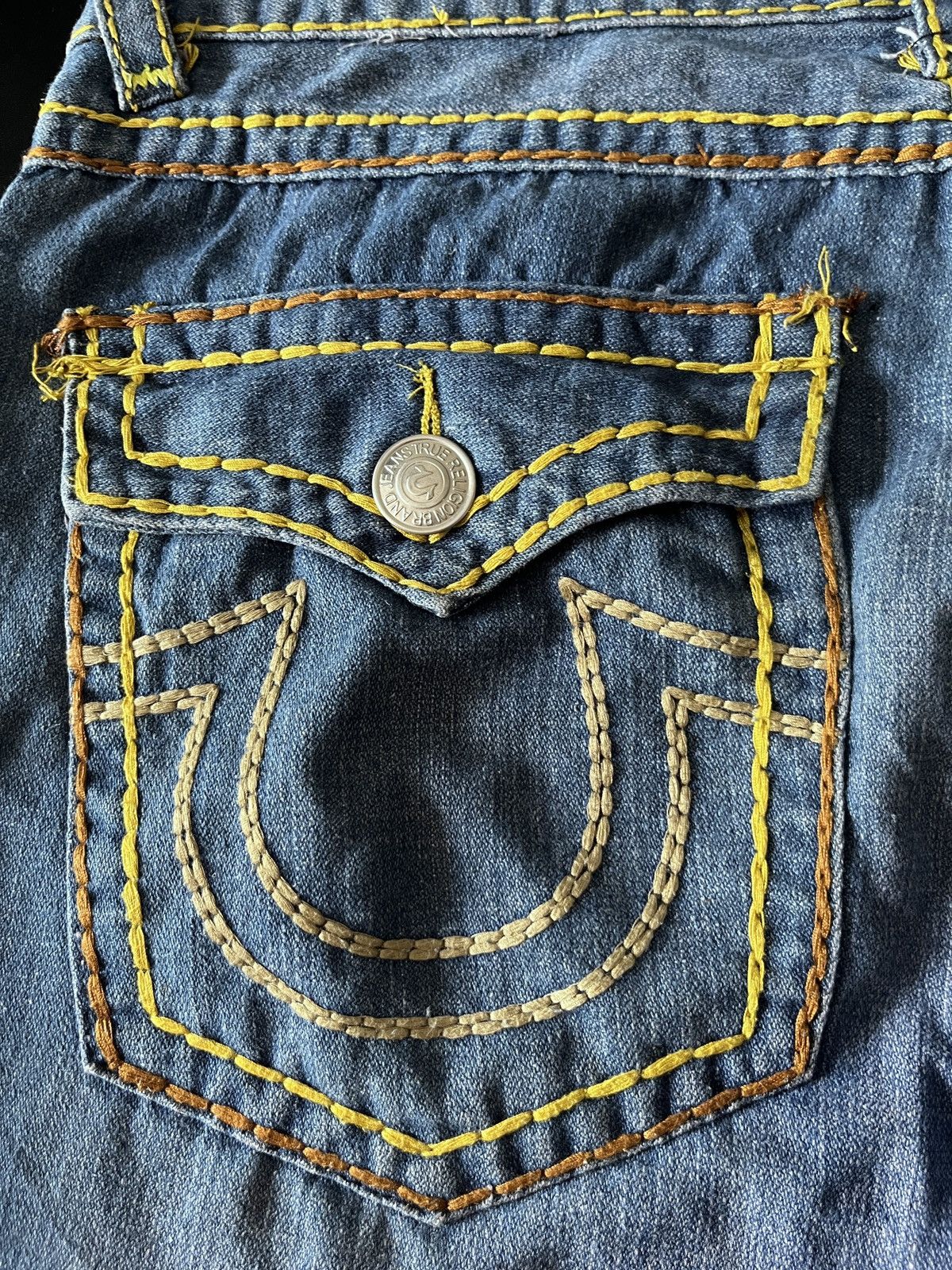 True Religion True Religon Section Joey Row Seat jeans Size US 34 / EU 50 - 8 Thumbnail