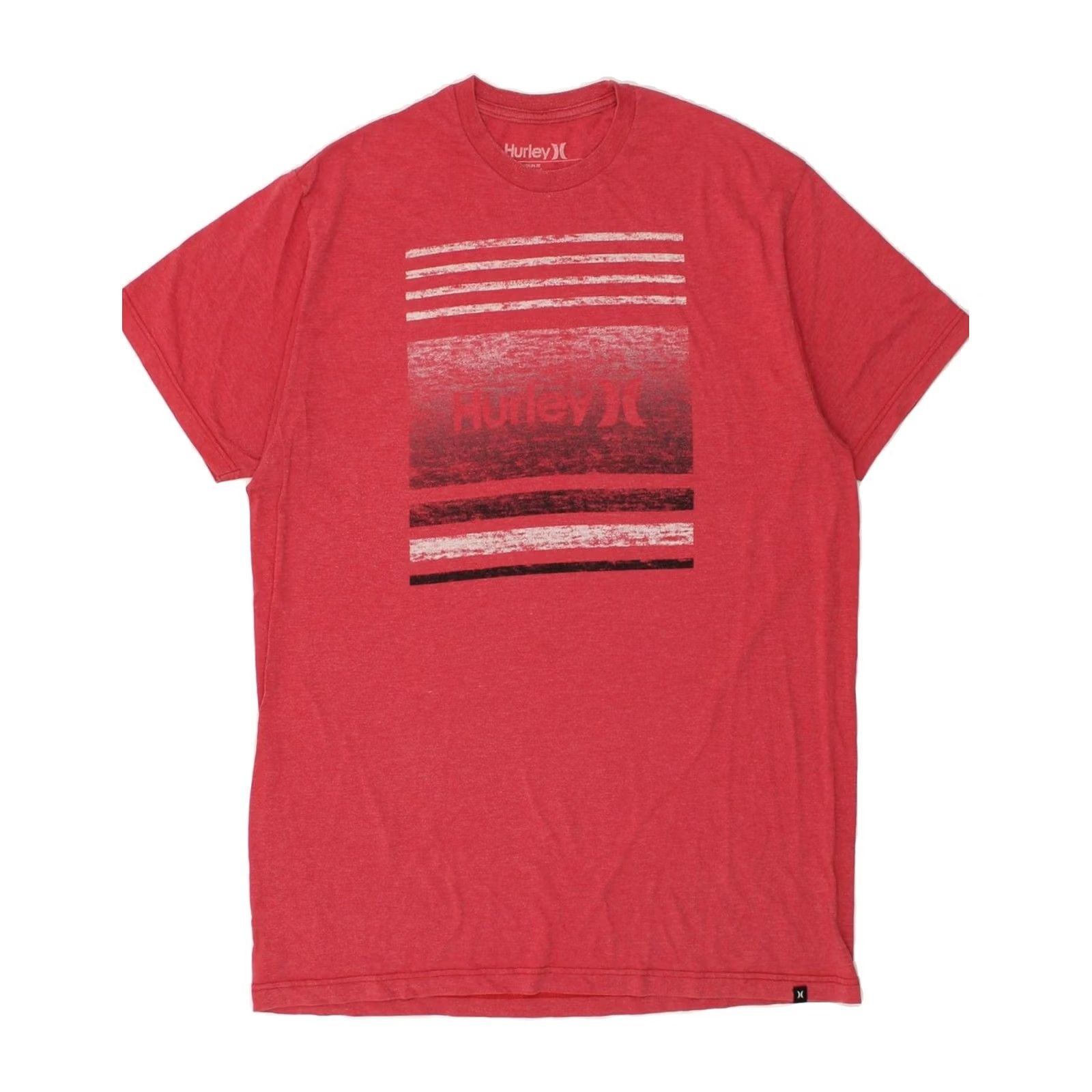 Hurley HURLEY Womens T-Shirt Top XL Pink Polyester Graphic AX99 Size XL / US 12-14 / IT 48-50 - 2 Thumbnail