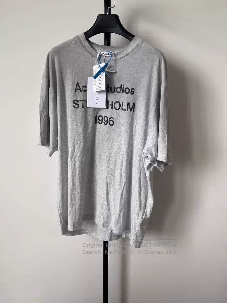 Acne Studios Acne Studios Letter Print Casual Round Neck Short Sleeve Size S / US 4 / IT 40 - 1 Thumbnail