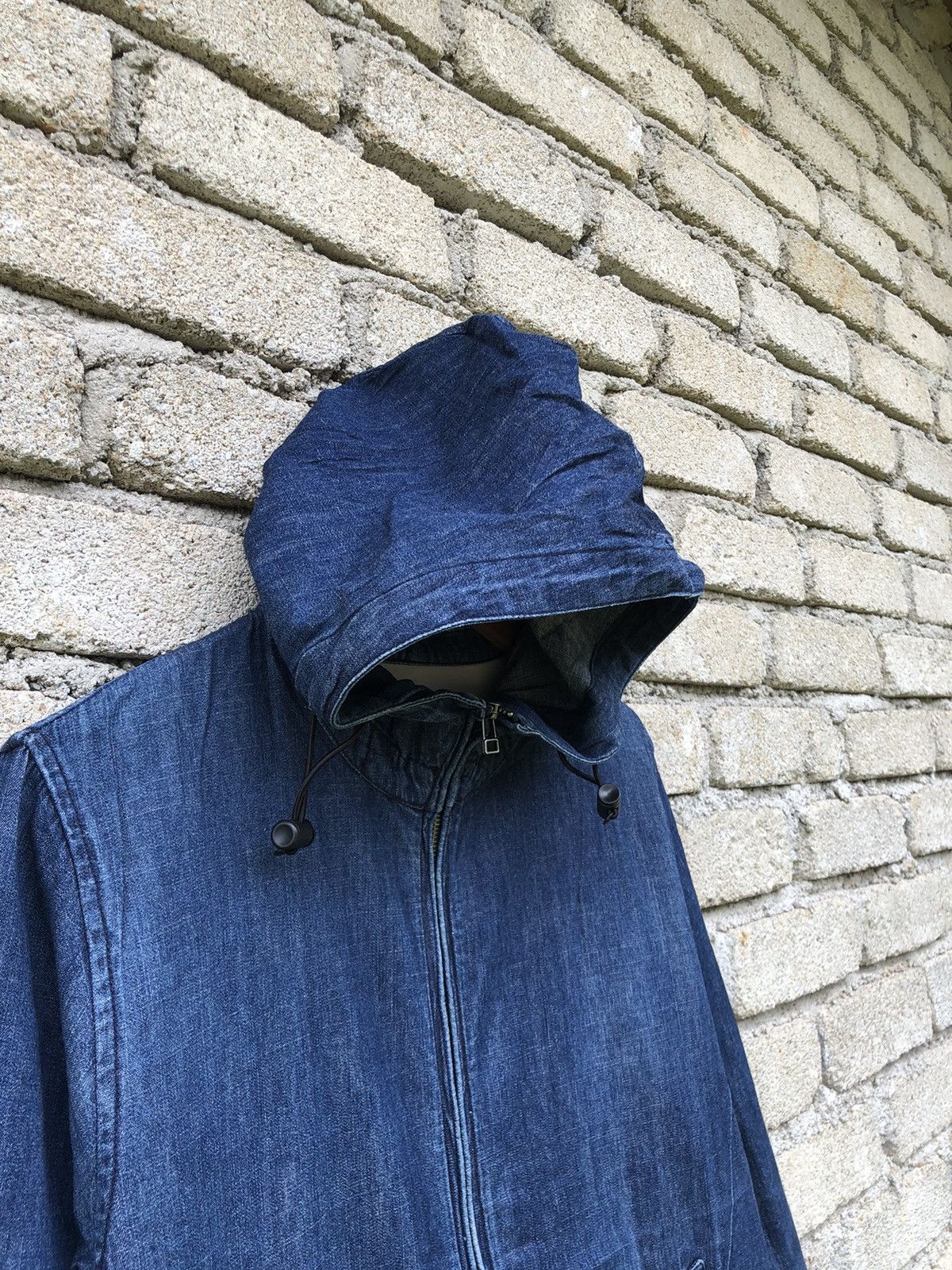Vintage Vintage Japanese Brands Global Work Fullzipper Denim Jacket Size US L / EU 52-54 / 3 - 11 Thumbnail