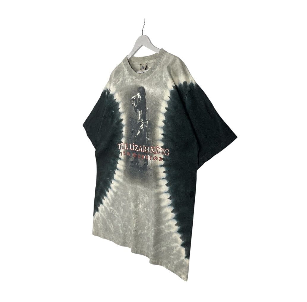 Designer × Vintage vintage T-shirt 90s Liquid blue Jim Morrison Lizard king tee Size US L / EU 52-54 / 3 - 2 Thumbnail
