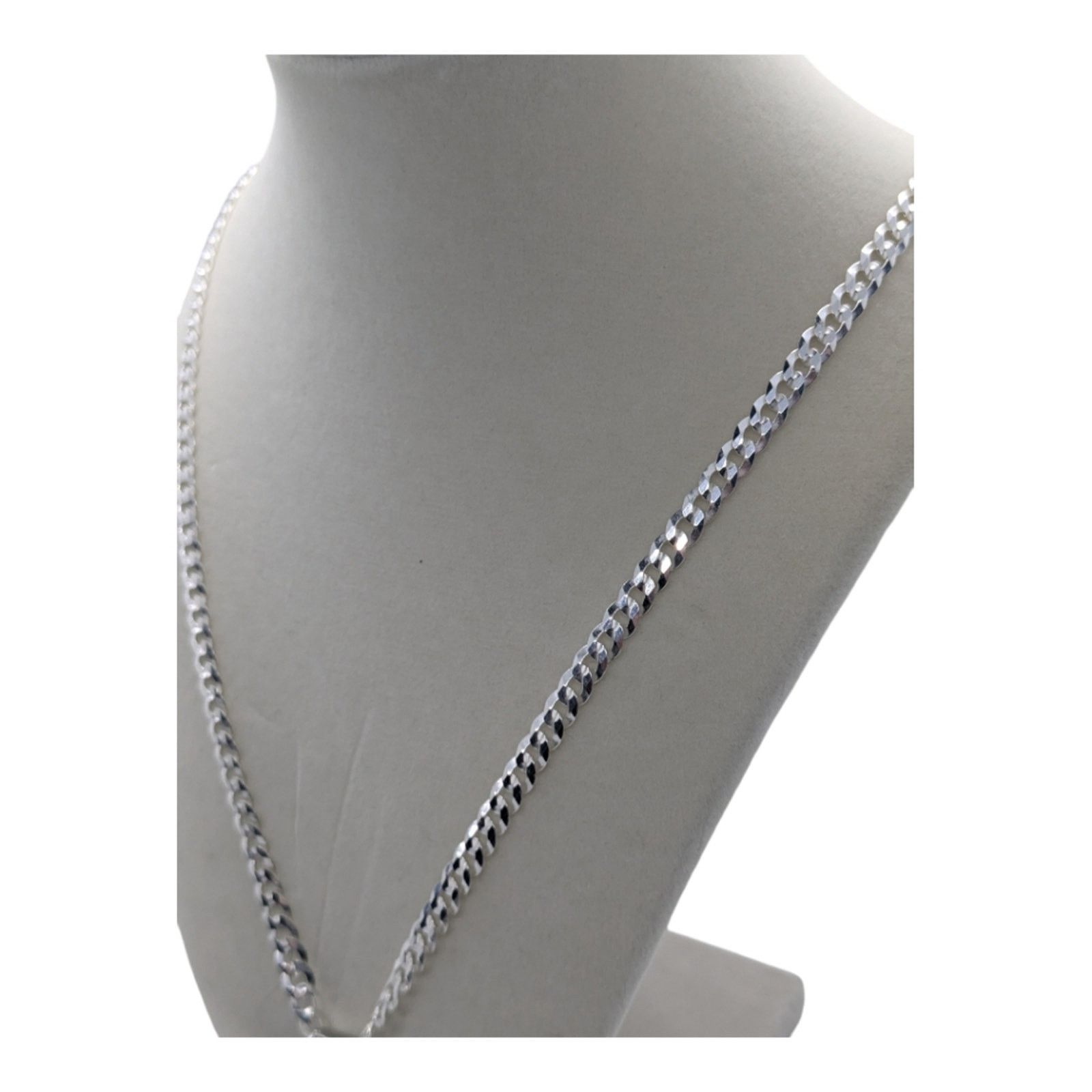 The Unbranded Brand 925 Sterling silver Revolver Pendant and Sterling Curb Chain Size ONE SIZE - 3 Thumbnail
