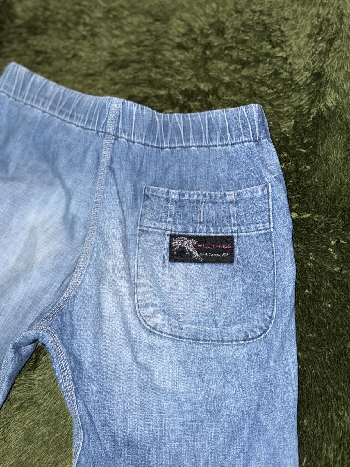 Wild Things Wildthings Japan Cropped Cut-Off Belted Denim Pants Size US 30 / EU 46 - 10 Thumbnail