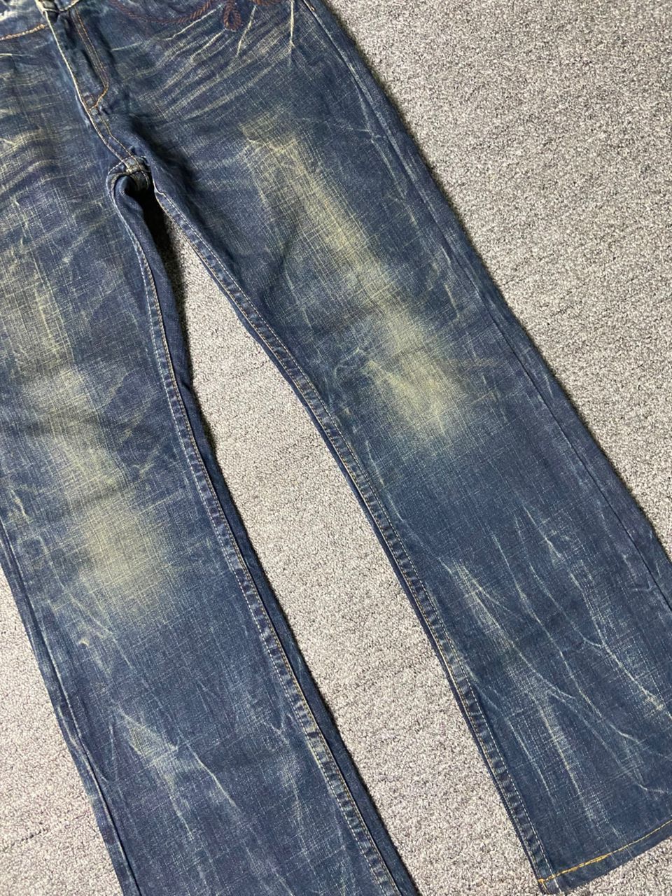 Japanese Brand 🔥Vintage RED PEPPER Distressed Denim Jeans🔥 (136) Size US 32 / EU 48 - 16 Thumbnail