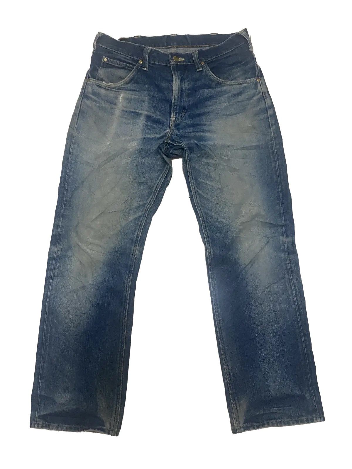 Lee × Vintage 🔥FINAL DROP🔥 LEE 101Z Vintage Japanese Made Distressed Denim Size US 31 - 1 Thumbnail