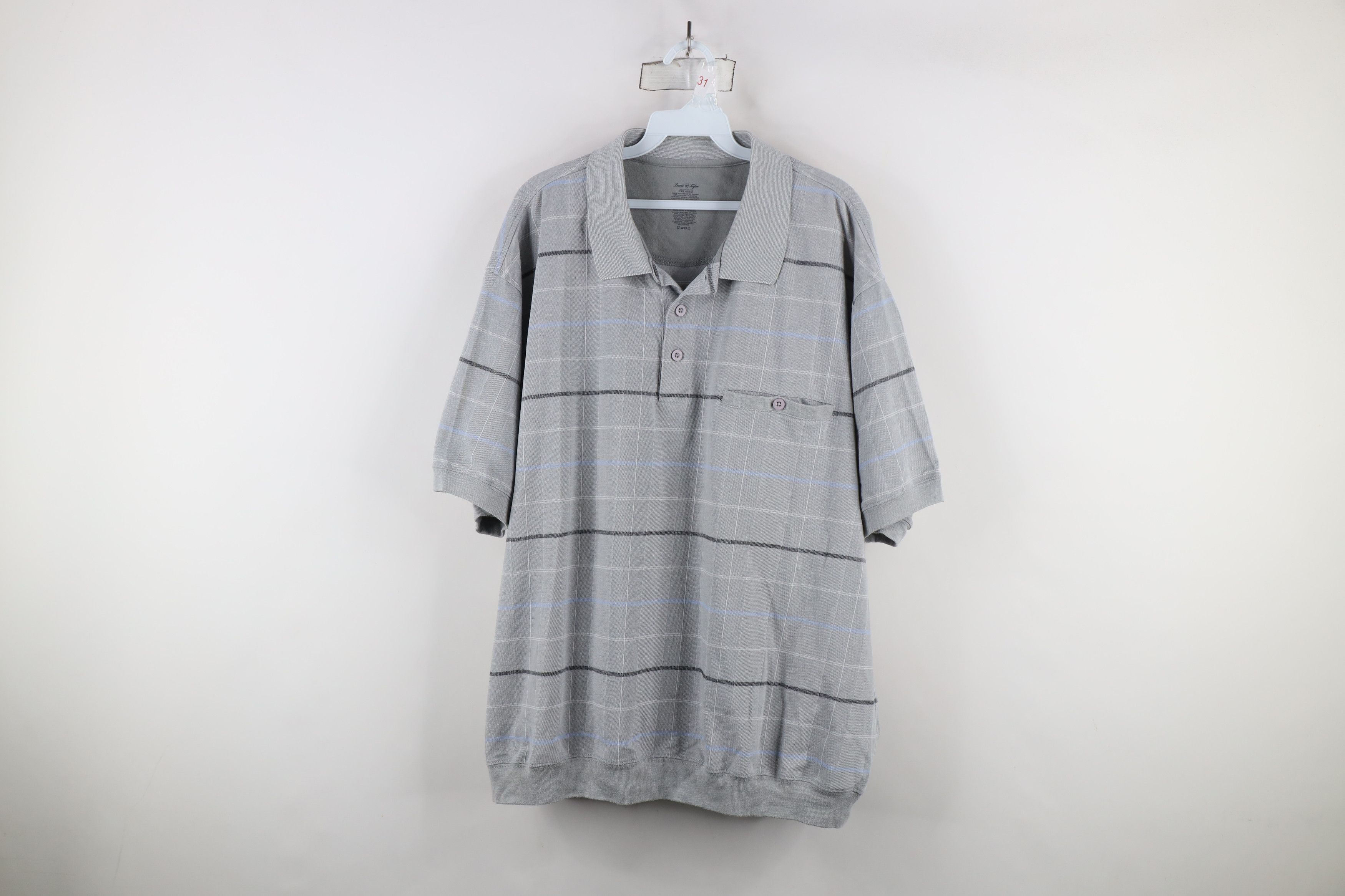 Vintage Vintage 90s Y2K Streetwear Knit Collared Pullover Polo Shirt Size US XXL / EU 58 / 5 - 1 Thumbnail